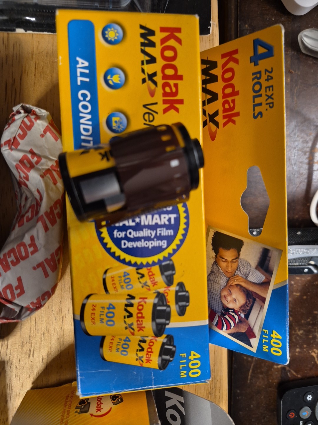 5 Cameras, All Will Need Batteries, All Have Film In Them, 5 Brand New Film.