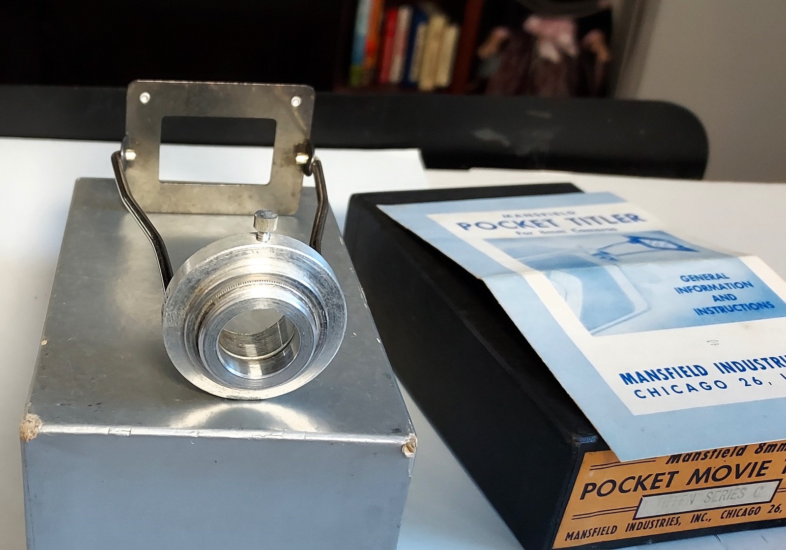 Vintage Mansfield 8mm Pocket Movie Titler Series C