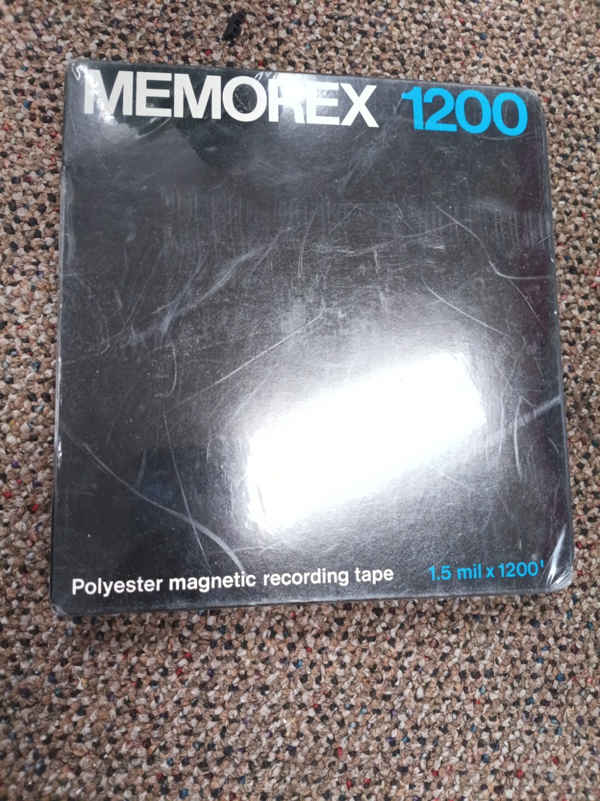 New Factory Sealed Memorex 1200 Magnetic Recording Tape 1.5 mil x 1200