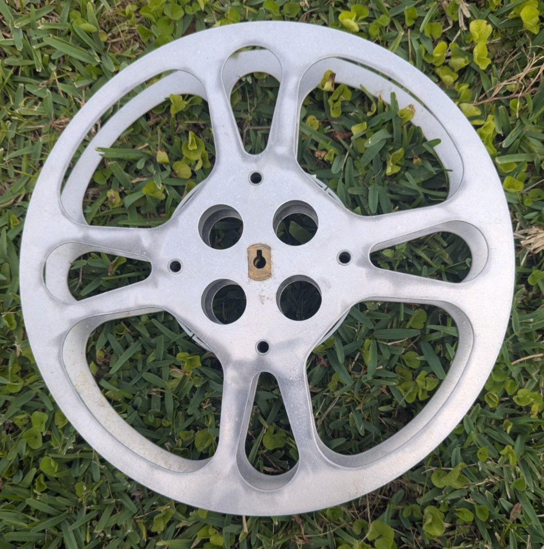 Vintage Metal Movie Reel 12” Diameter Lot of 3