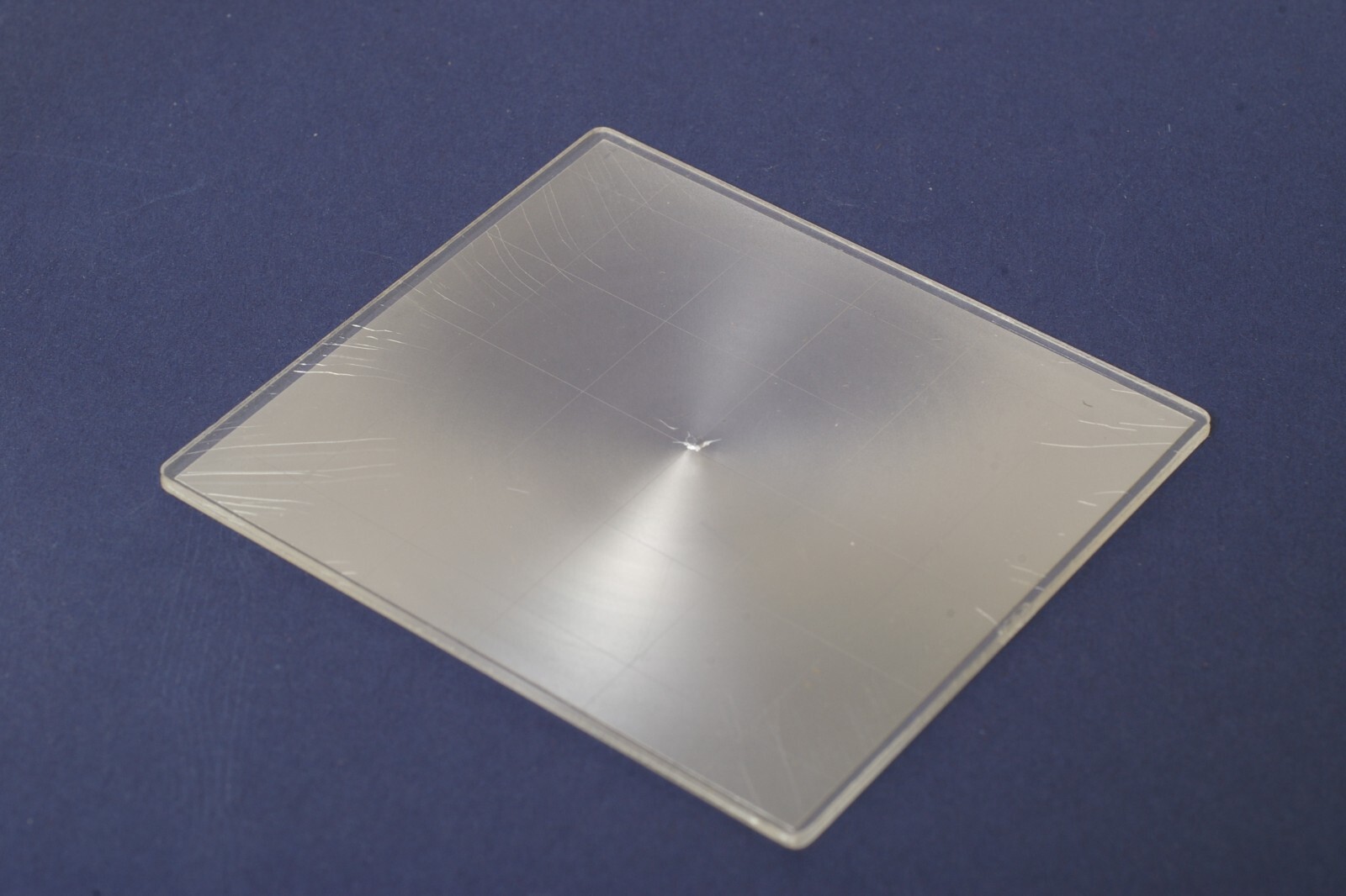 F92845~ Rolleiflex? TLR Focusing Screen – 56.5 x 63mm – Used
