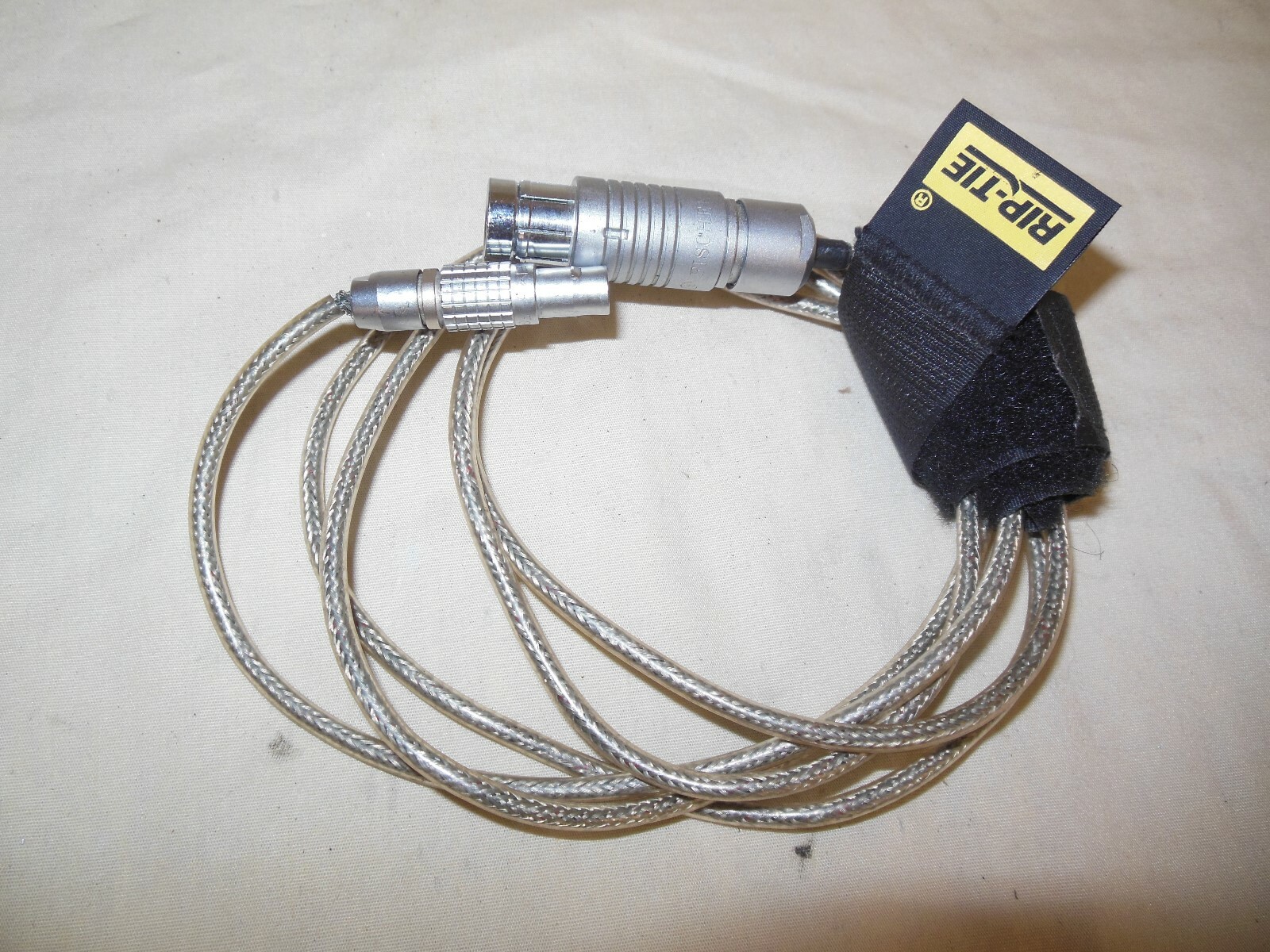FISCHER M 11 PIN TO M 4 PIN FISCHER PIGTAIL RED ARRI MITCHELL