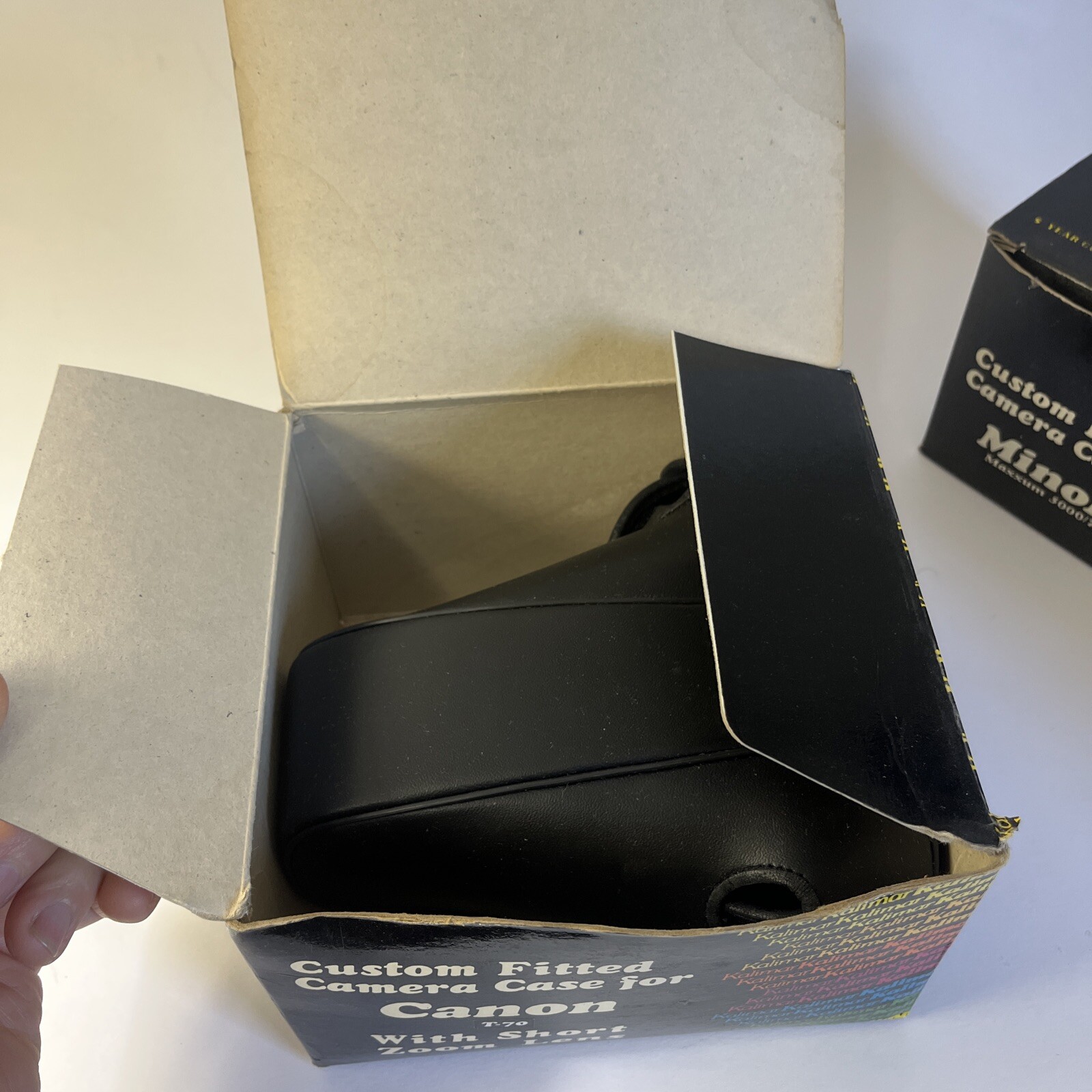 Vintage 5 Leather Cases – 35mm SLR Film Camera Case – Various Models New In Box