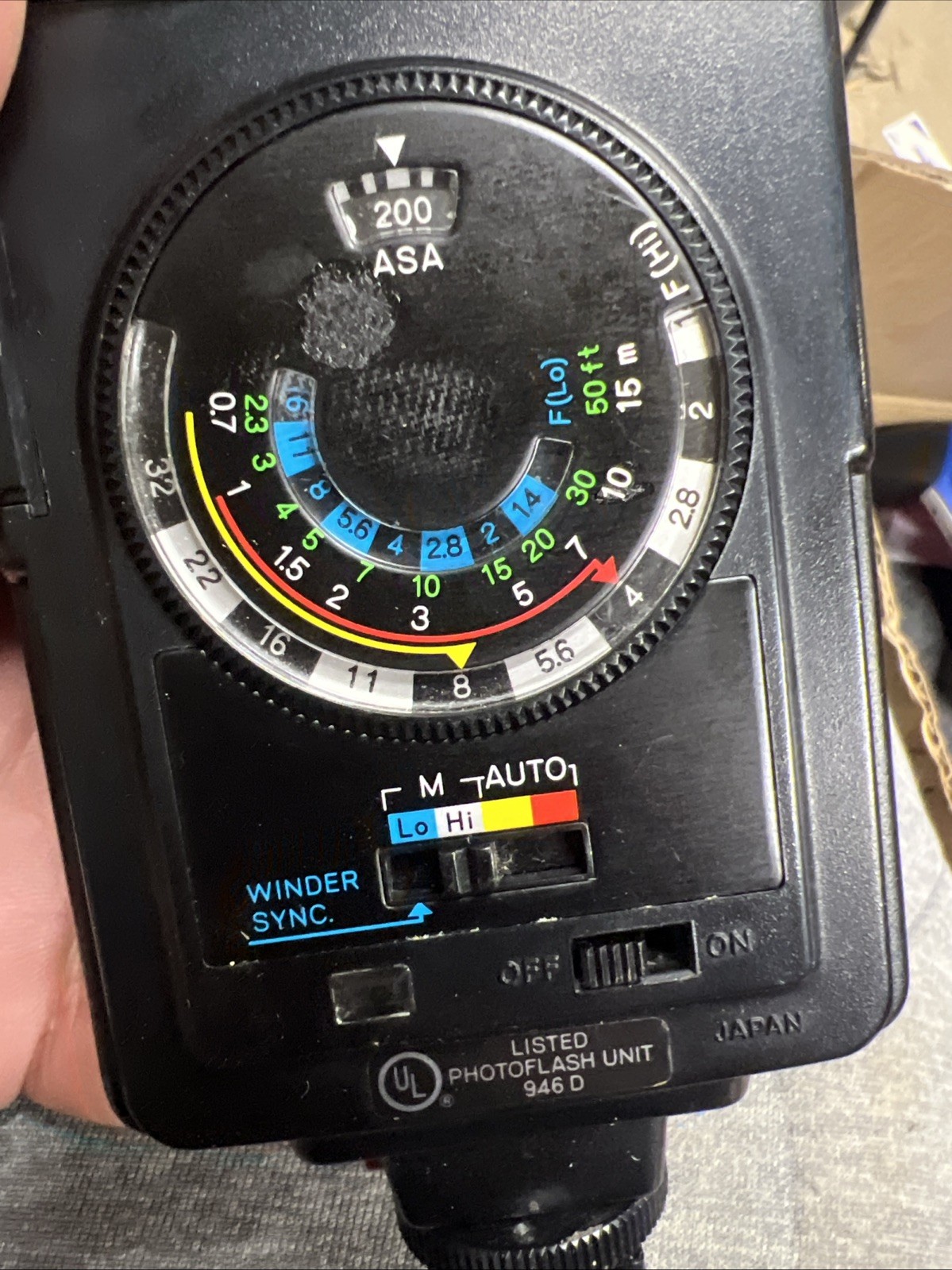 Minolta Auto 200X Hot Shoe Flash – Made in Japan – TESTED