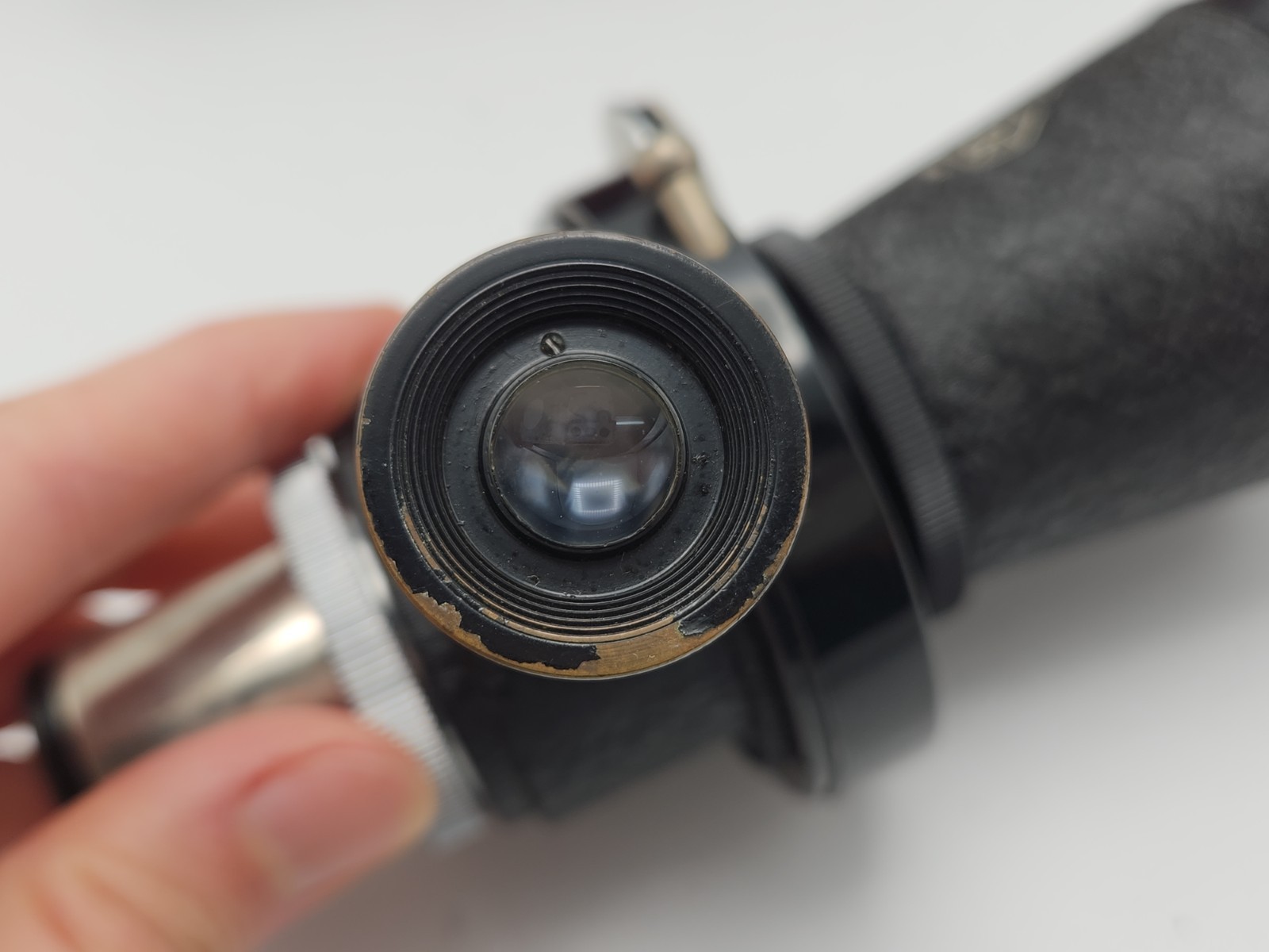 Leica Leitz MIKAS Micro-Isbo Microscope Attachment 1/3x & Box 39mm M39 L39 Mount