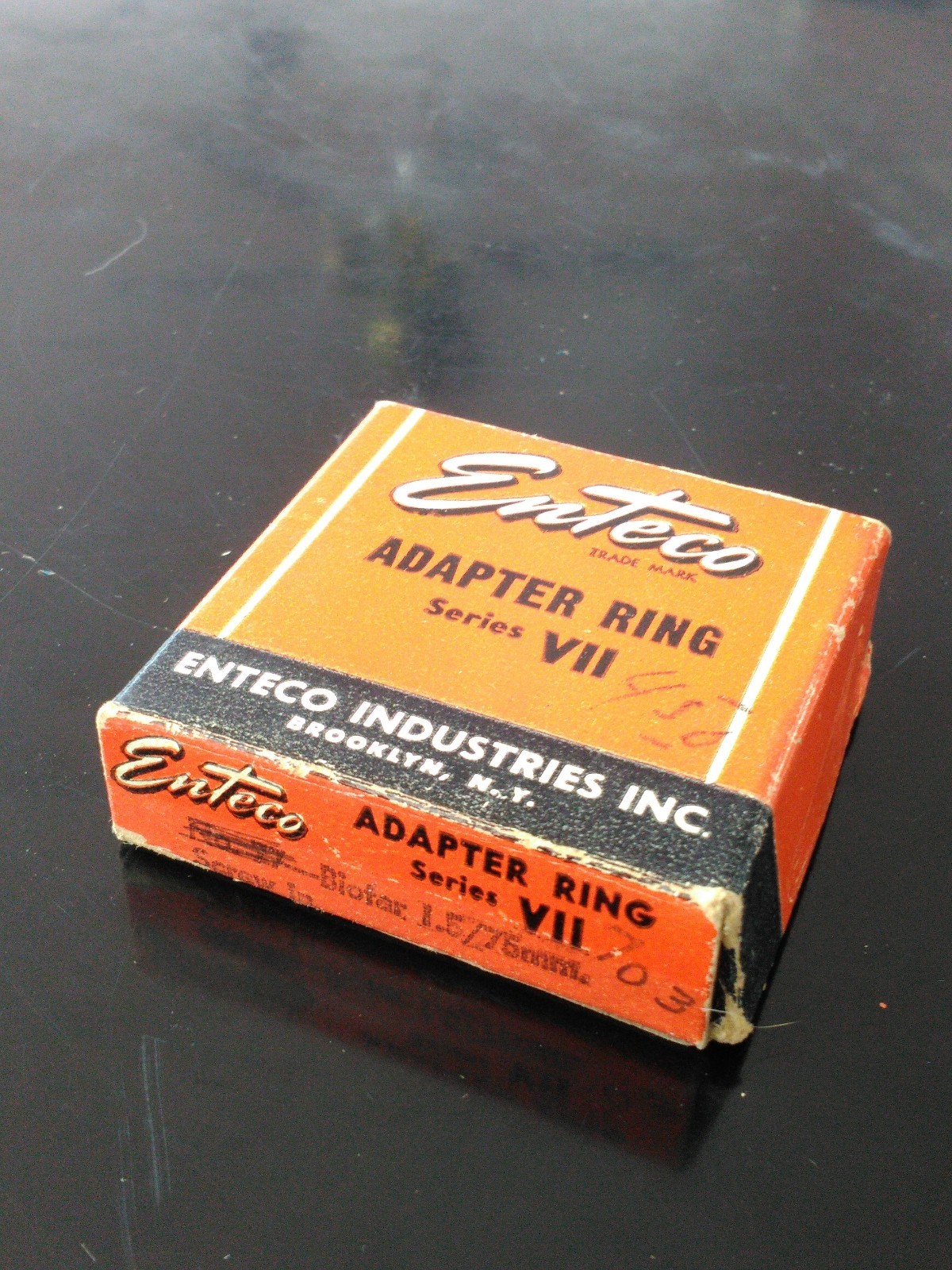 VINTAGE Enteco Series VII Adapter Ring 75mm 1.5″ (N.O.S) FREE SHIPPING