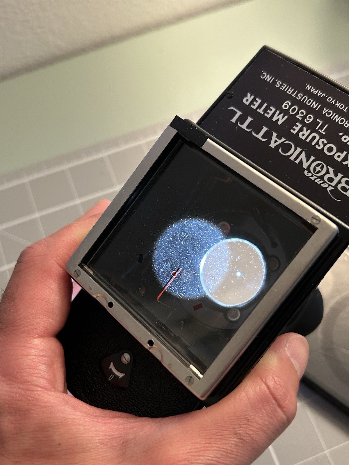 Bronica S2 S2A TTL Exposure Meter Finder And Manual
