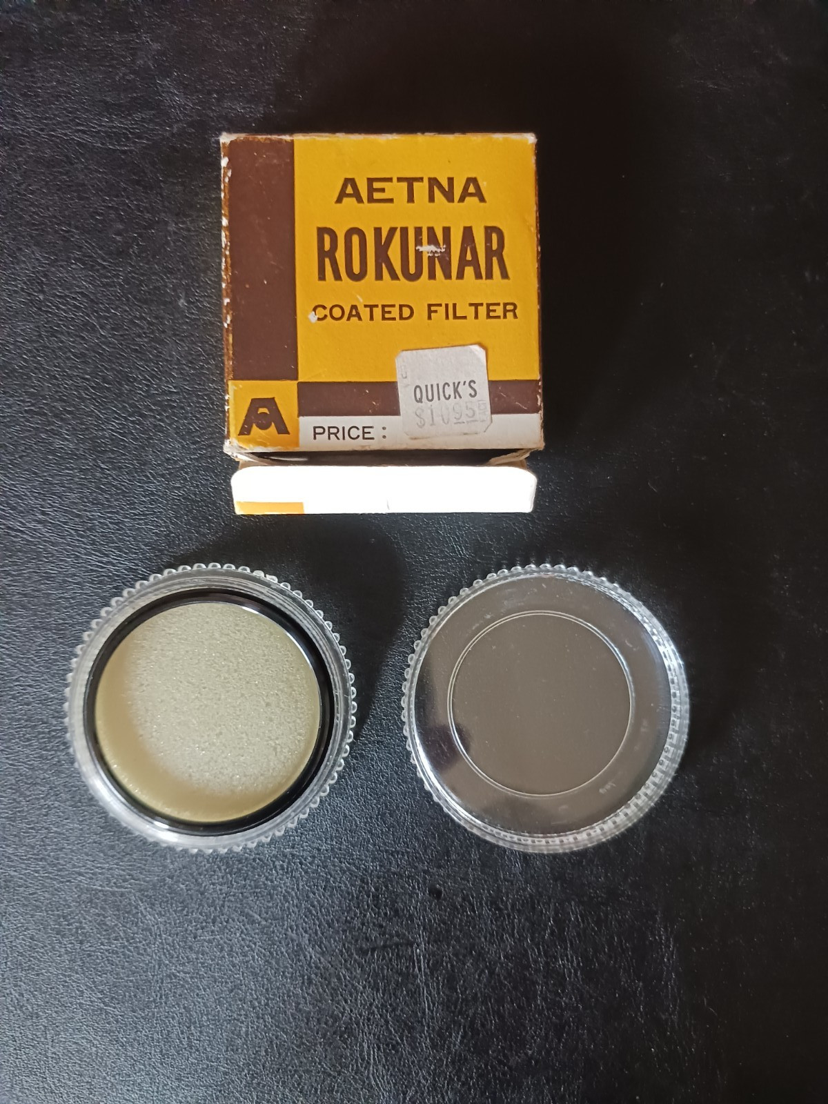 VINTAGE AETNA ROKUNAR COATED FILTER 52MM FL-B LENS