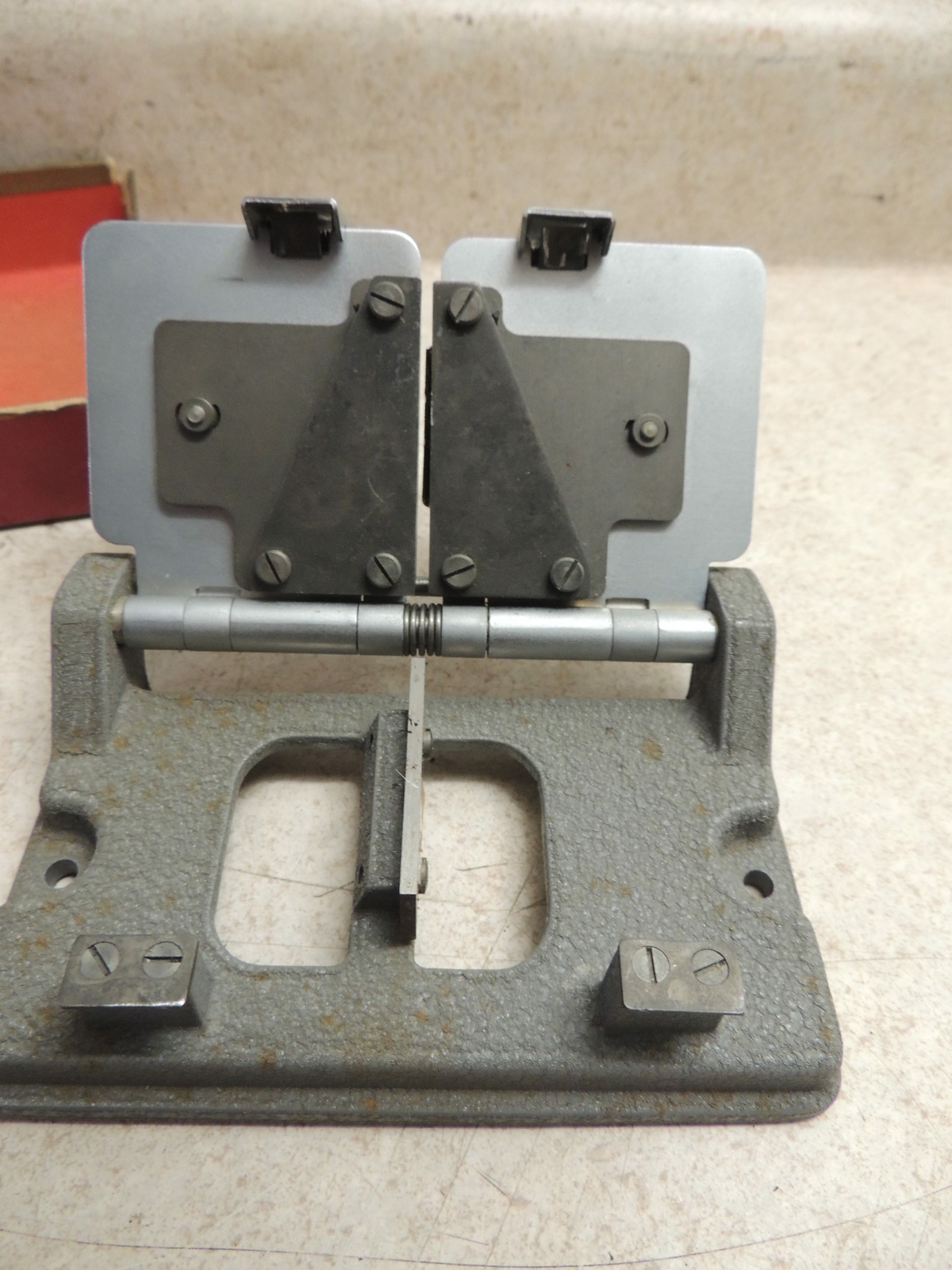 Paillard Film Splicer, Vintage in Original Box, Switzerland, Clean