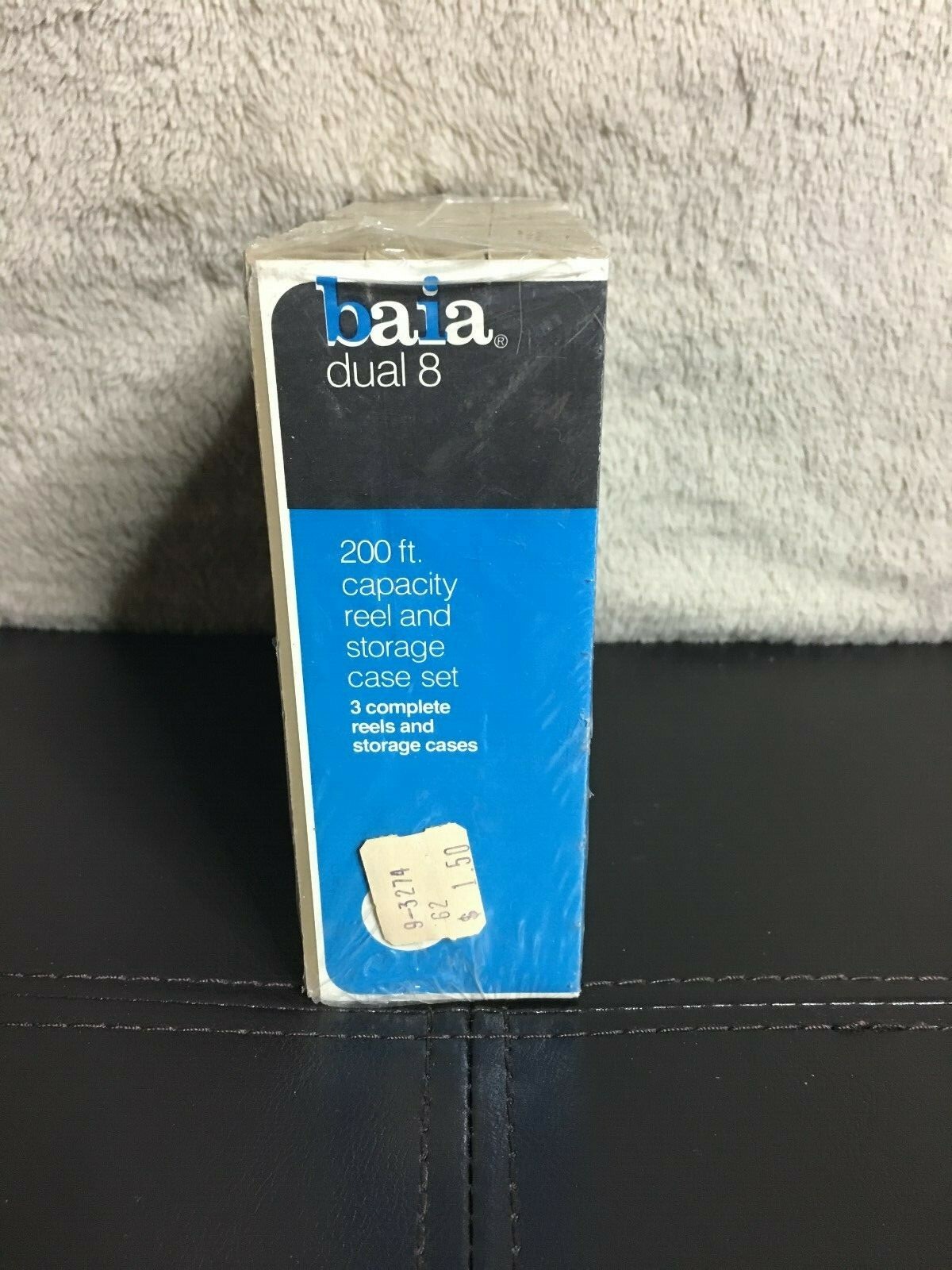 Baia Dual 8 200 ft. Capacity 3 Reel & Storage Set Factory Sealed New Old Stock