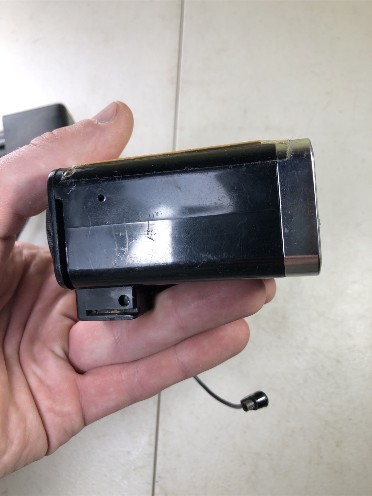 Vintage Metz Mecablitz 185 Flash W/ Original Power Cord & Adapter