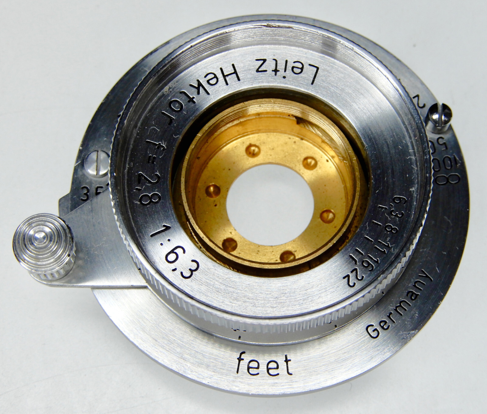 Leica Housing for SM Post-War 2.8 f6.3 Hektor ……… Minty ……. V.Rare !!