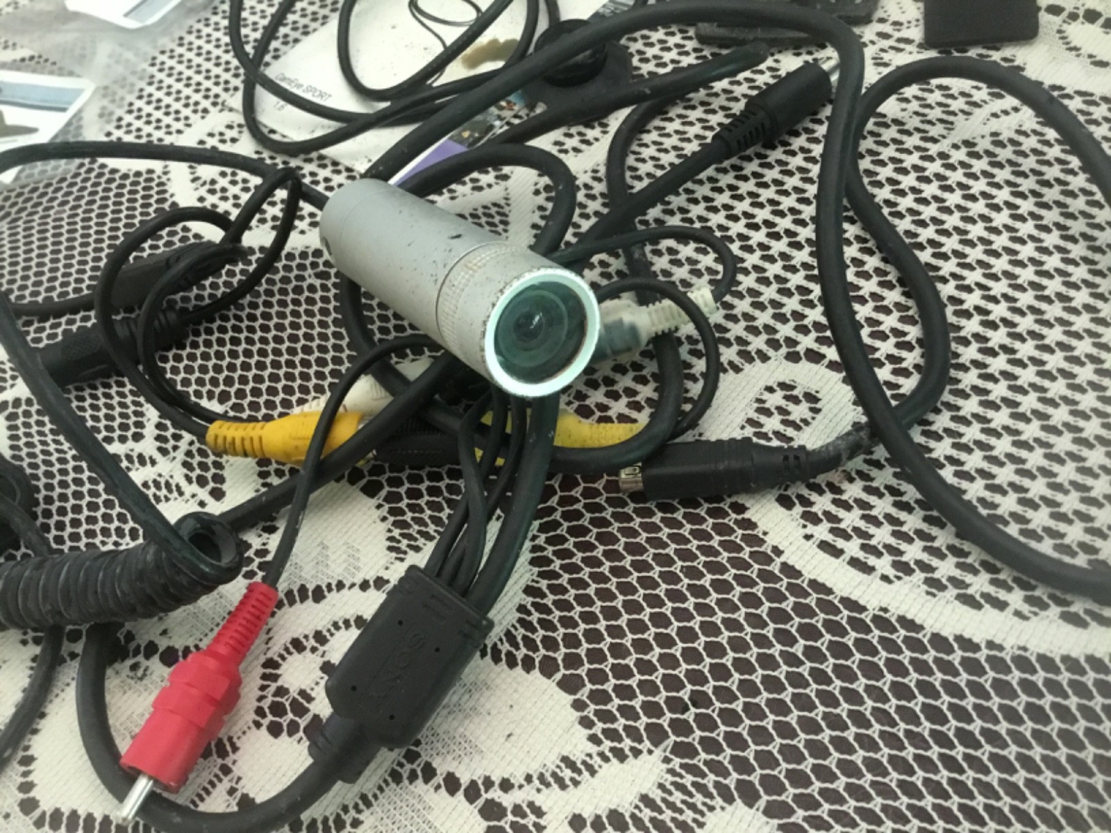 Viosport Action Adventure Cam & Sony Handycam DCR HC65 minidv retro camcorder