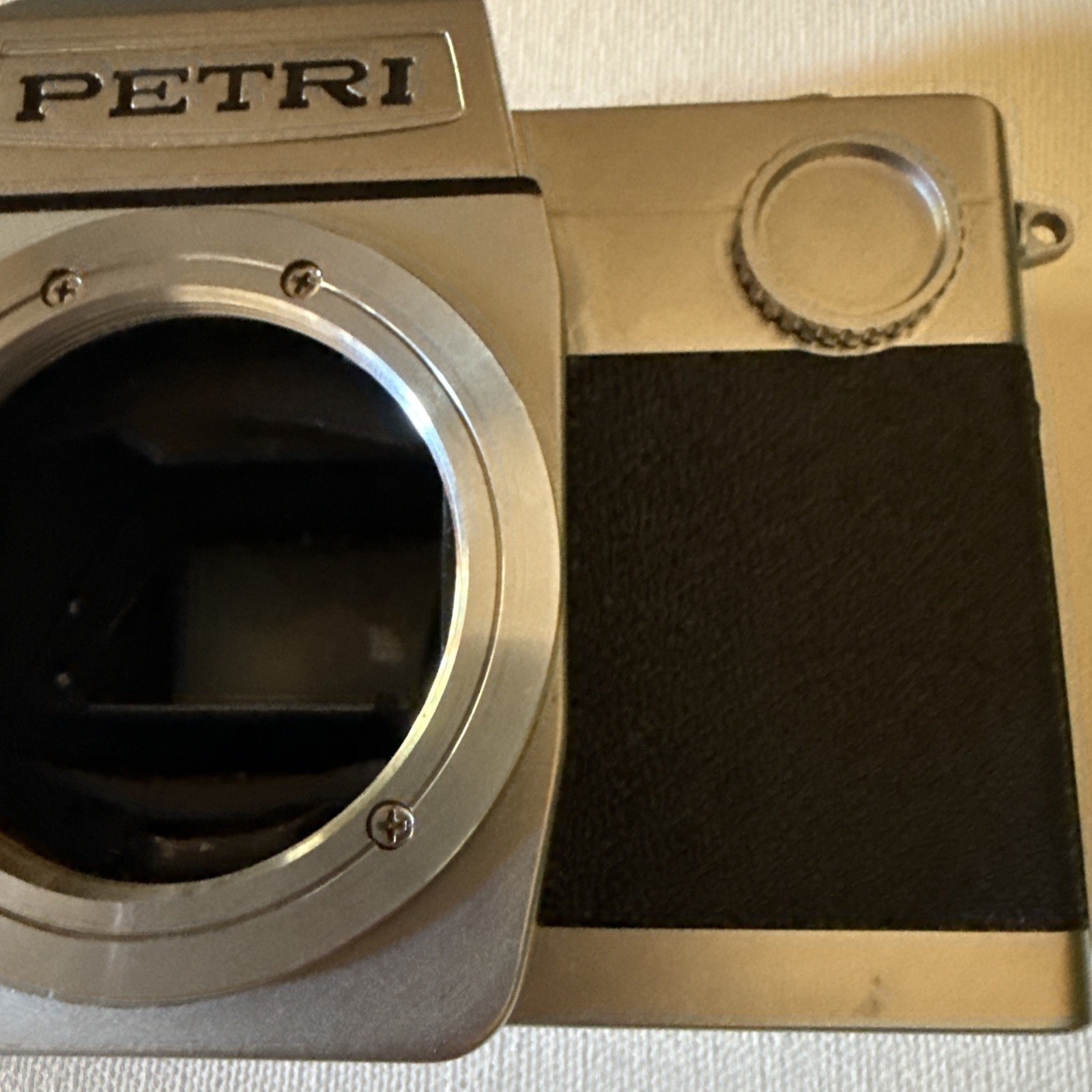 Petri FTX 35mm Film Camera Body Only Vintage Untested Repair No Lens PARTS ONLY