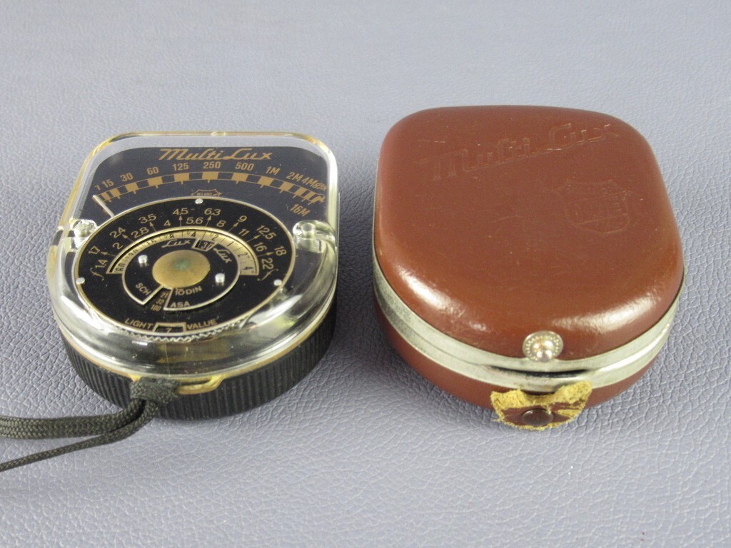 Multilux Ice Analog Exposure Meter Vintage Photography Instrument From The 1960S