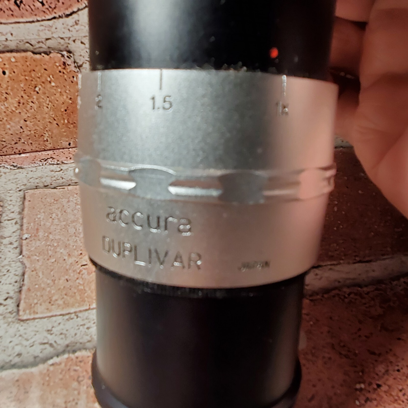 Vtg Accura Duplivar Variable Magnification Duplicator For 35mm Slr