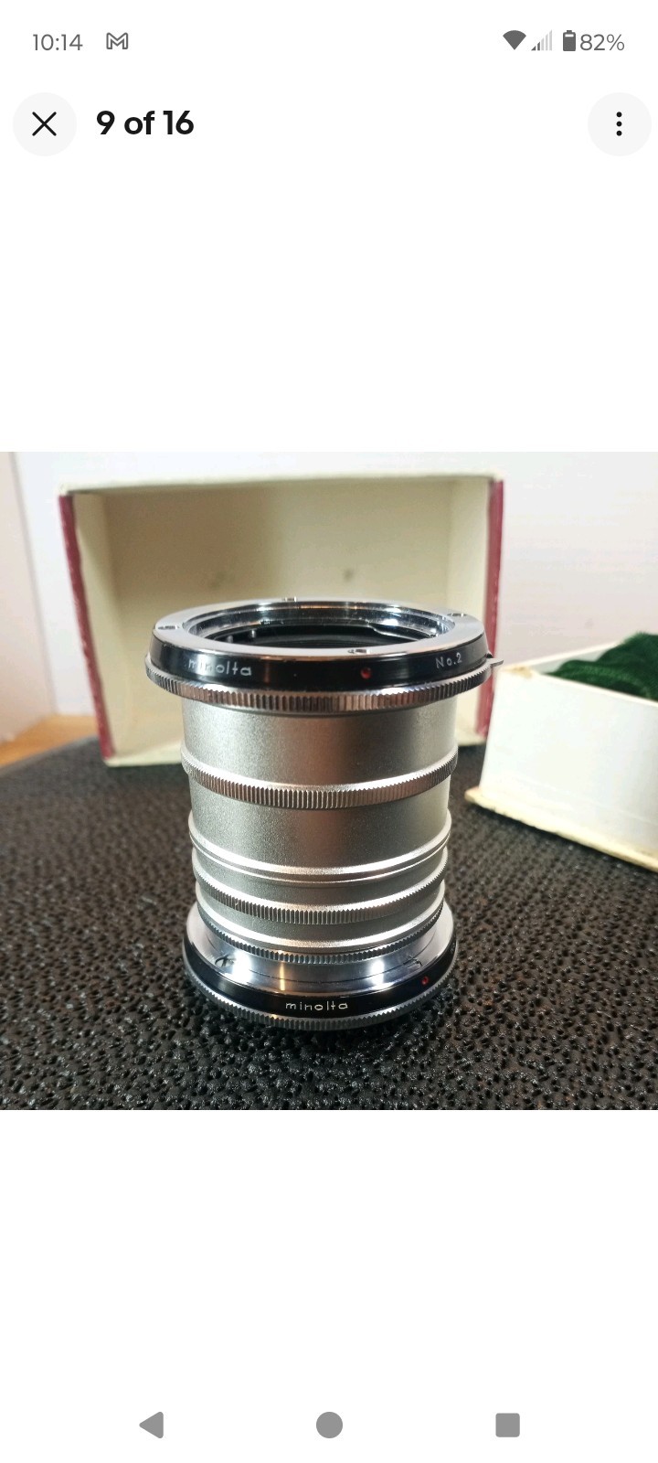 Minolta Extension Tube Set for Minolta-SR CAT SR-501
