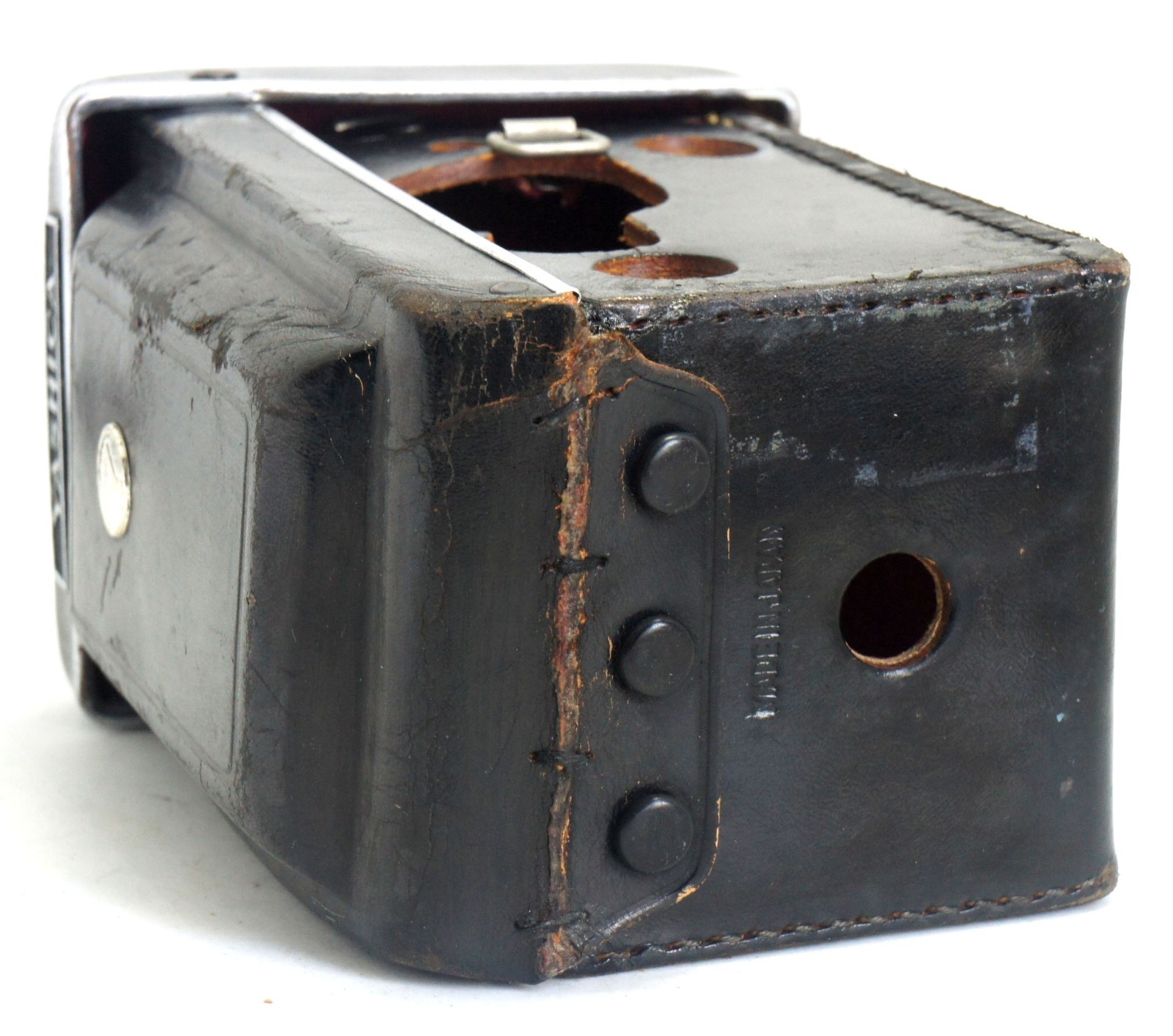 Vintage Yashica 24 TLR Black Leather Ever Ready Camera Case Yashica Mat 124 12