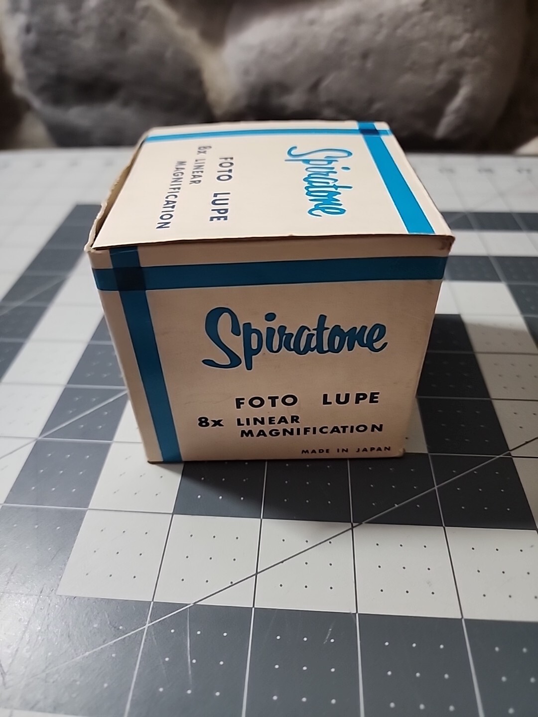 Vintage Spiratone Foto Lupe 8x Linear Magnification Camera Supplies