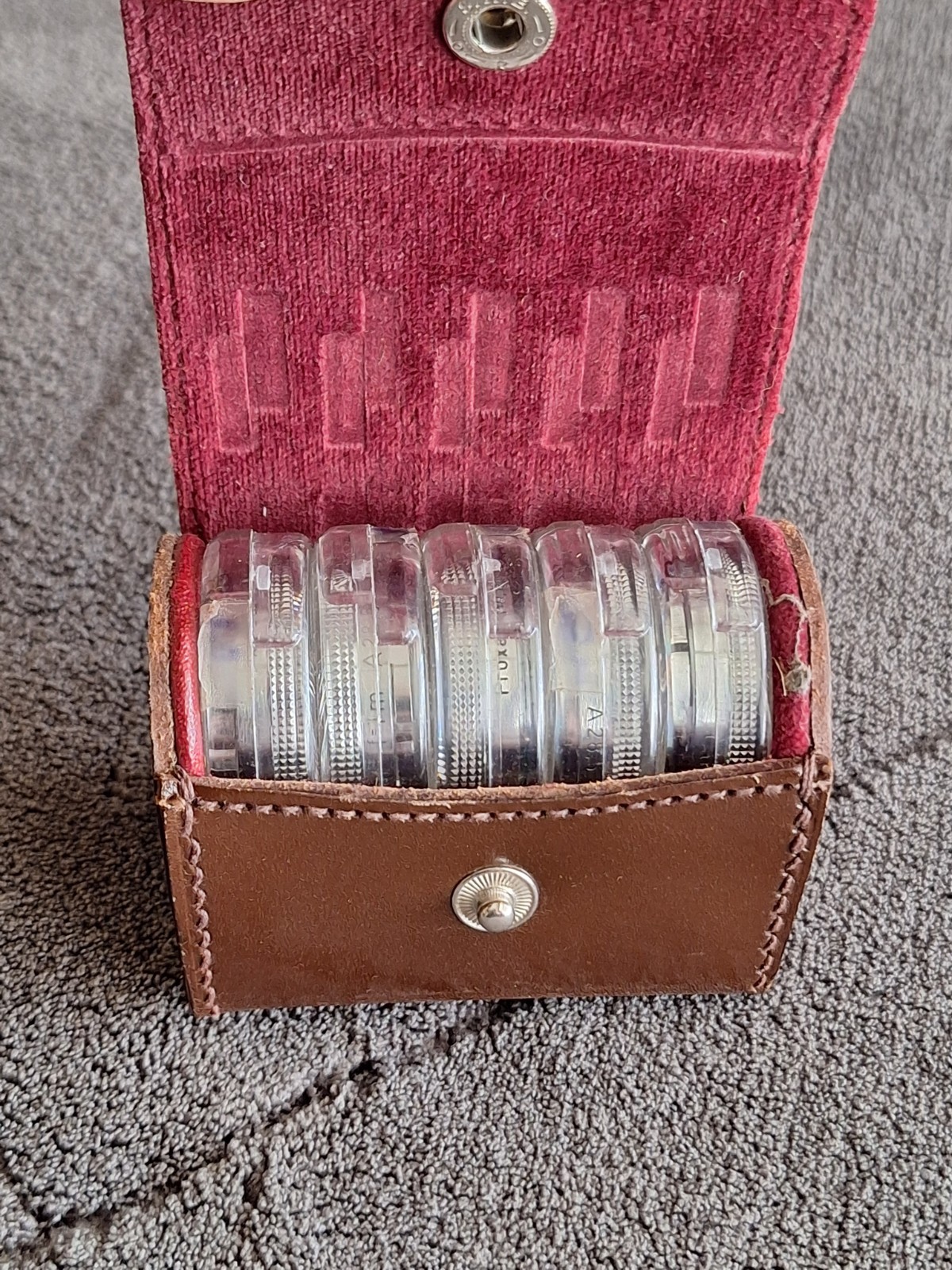 Vintage Carl Zeiss Ikon A G Stuttgart Proxar Lenses Germany Set Of 5