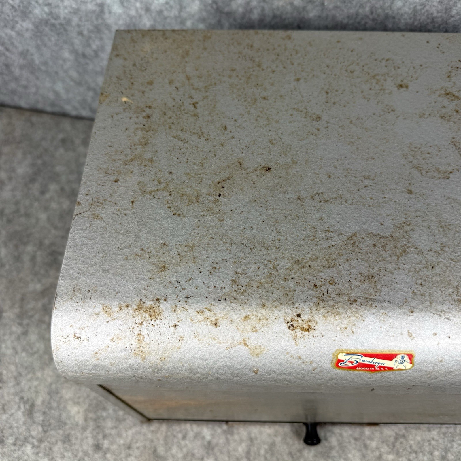 Vintage 50s 60s Brumberger Dark Room Roll Top Storage Box – Made in the USA