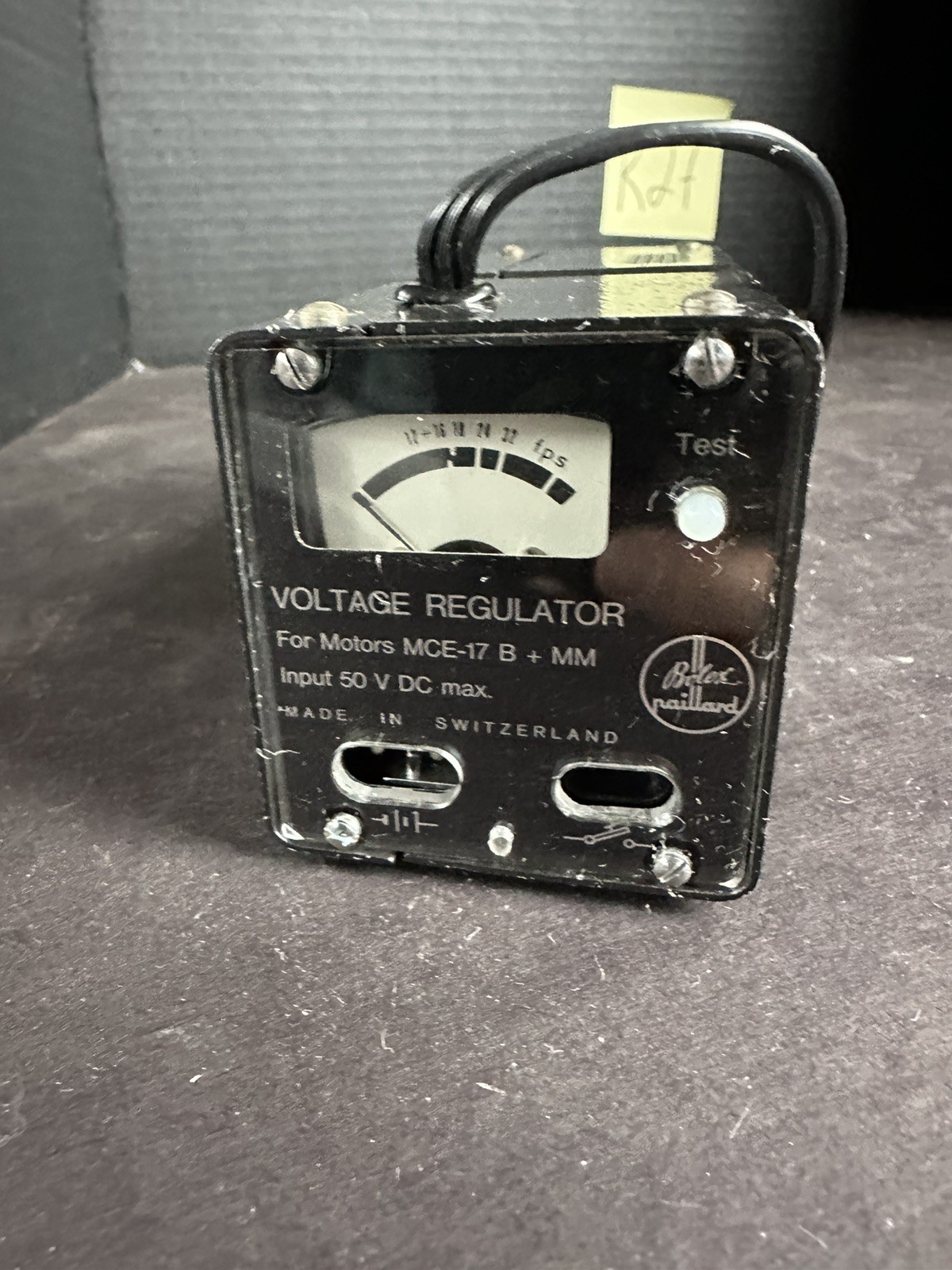Bolex Paillard Voltage Regulator for Motors MCE-17 B #M5