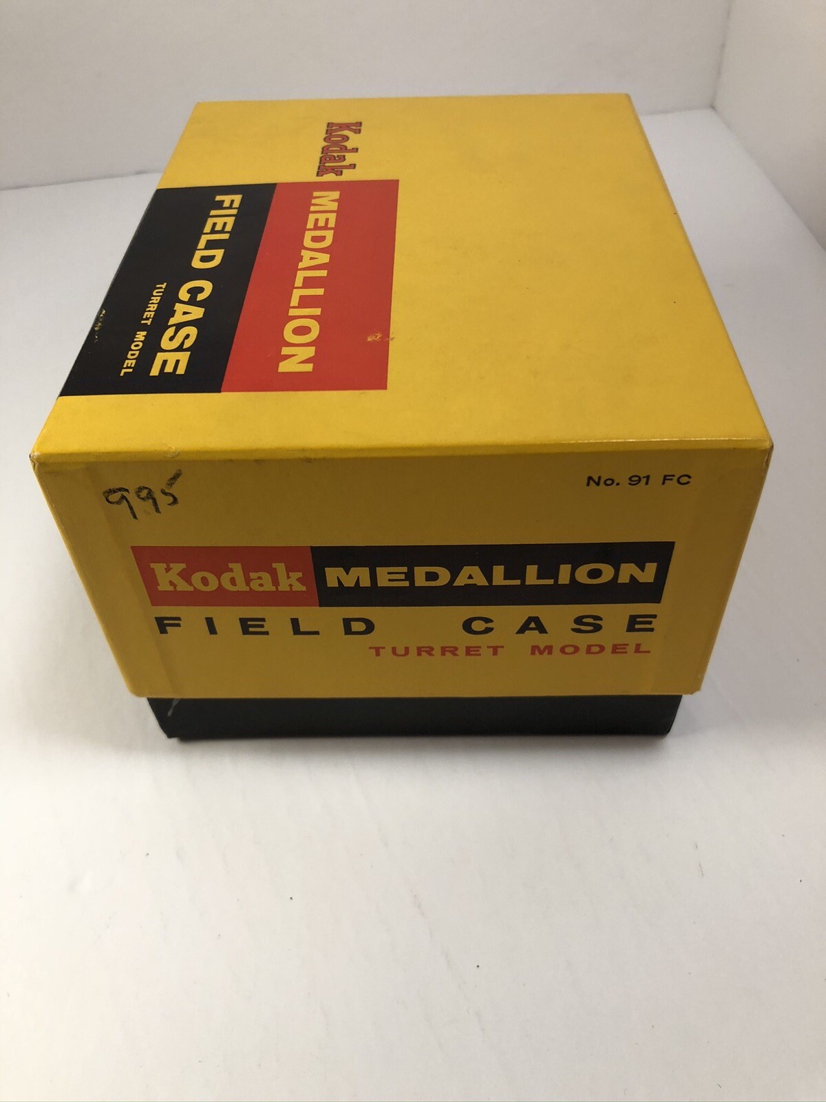 Rare Kodak Medallion Field Camera Case New In Box Leather Vintage Turret Model