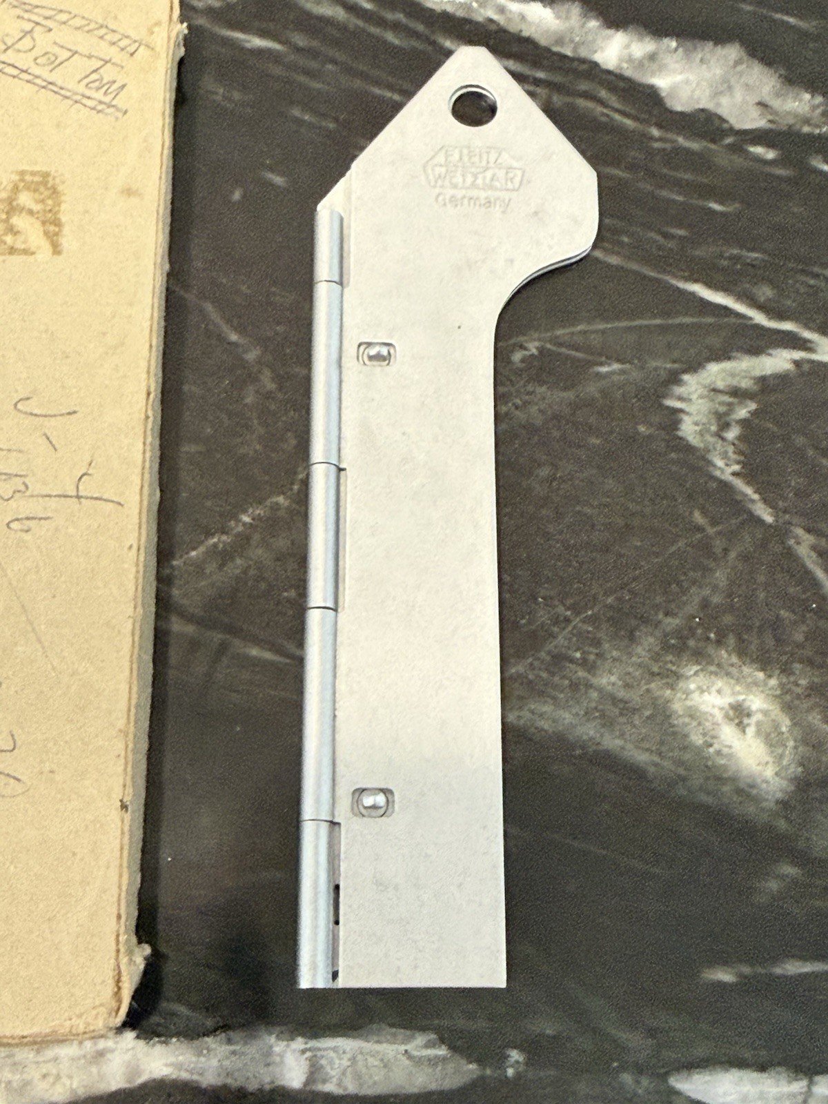 Original Leica Metal Nickel ABLON Leitz Film Leader Trimming Template