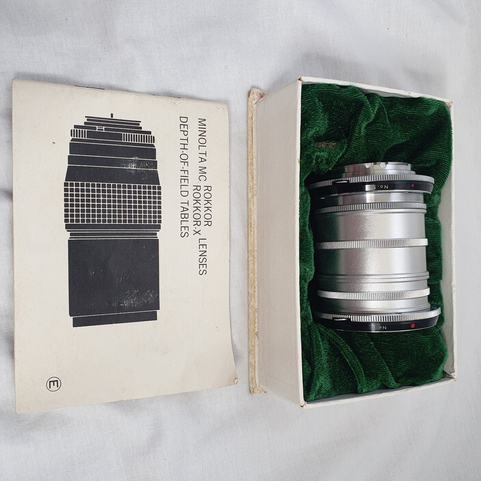Minolta Extension Tube Set for Minolta-SR CAT SR-501