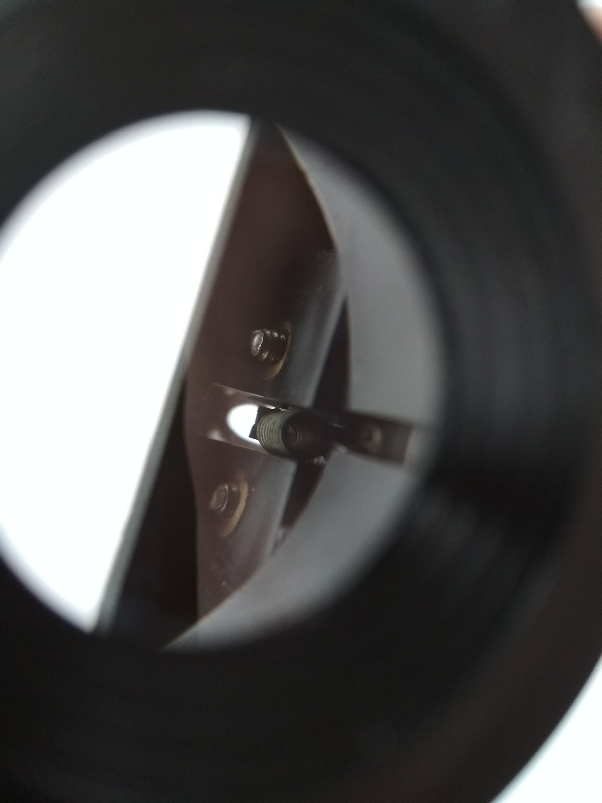 Magnifying glass for viewing 35 mm film photo, made in USSR, *1088