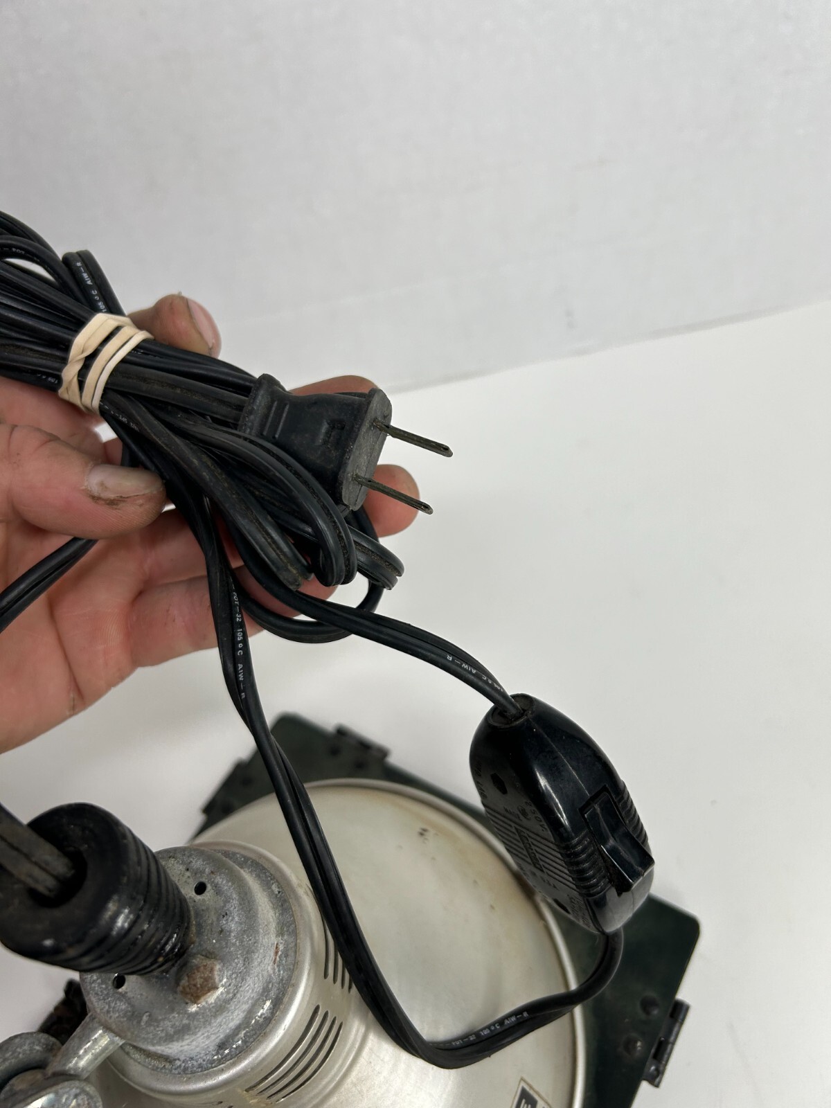 ACME-LITE Vintage Film/Theatre Metal Shutter Set Light 120v Plug On/Off Switch