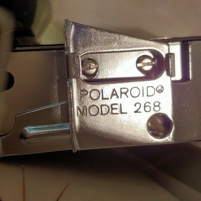 Vintage Polaroid 268 Flashgun Flash Gun for Color Pack Cameras w Box