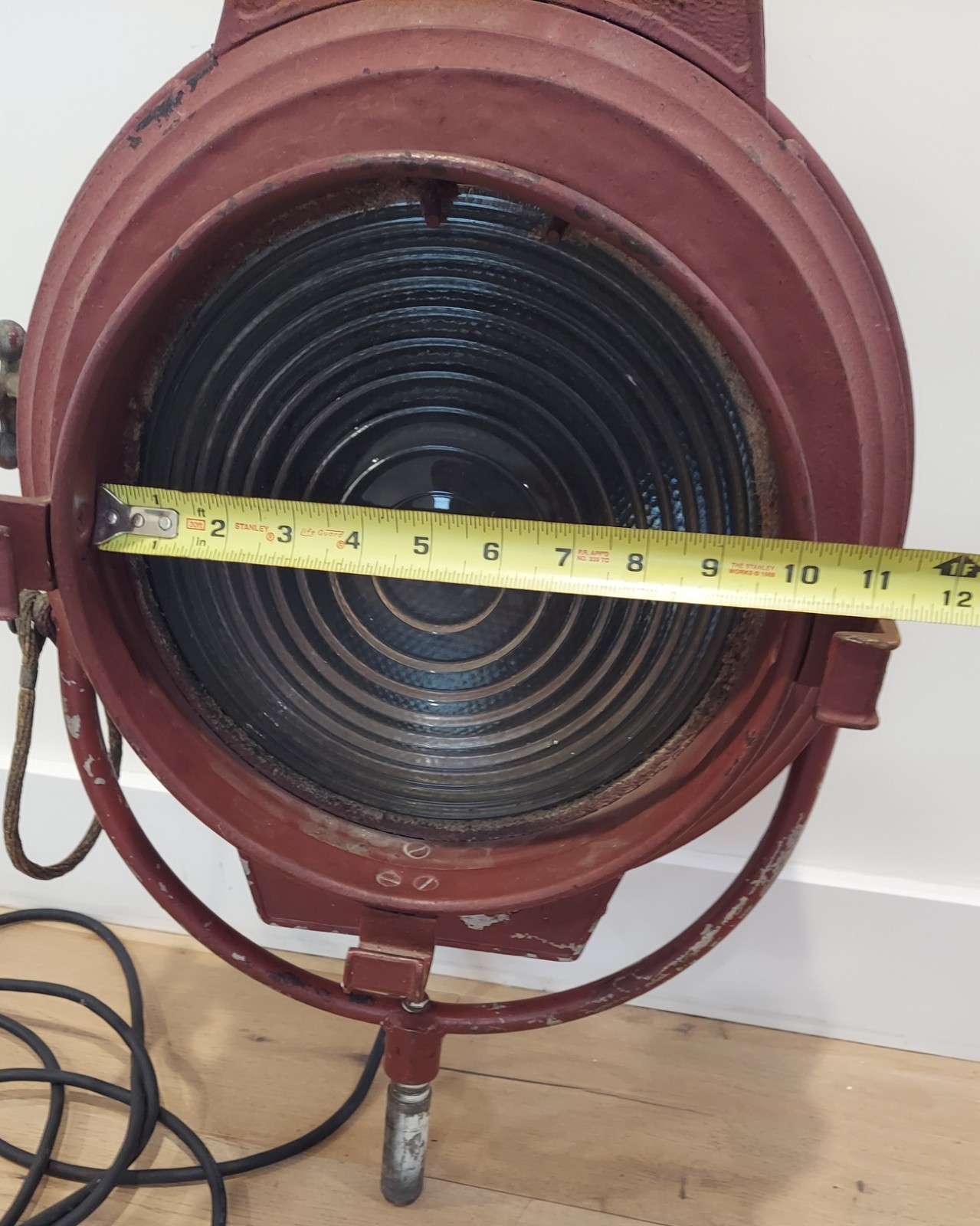 Bardwell & McAlister Hollywood Movie Keg Light 10″ Fresnel stage spot California