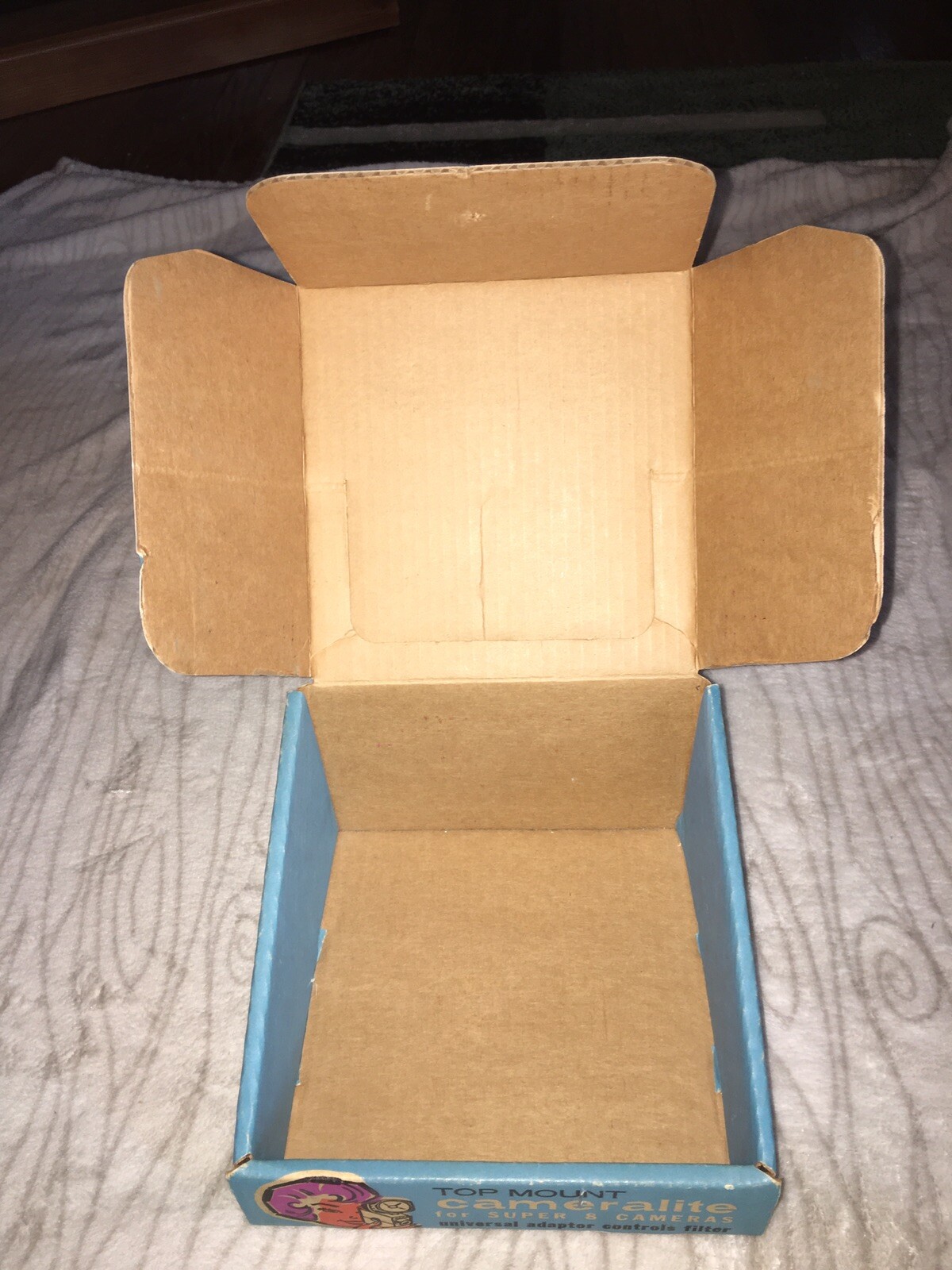 VTG GE Hollywood Cameralite Super 8 Camera Light W/ Box Model No 919 Working