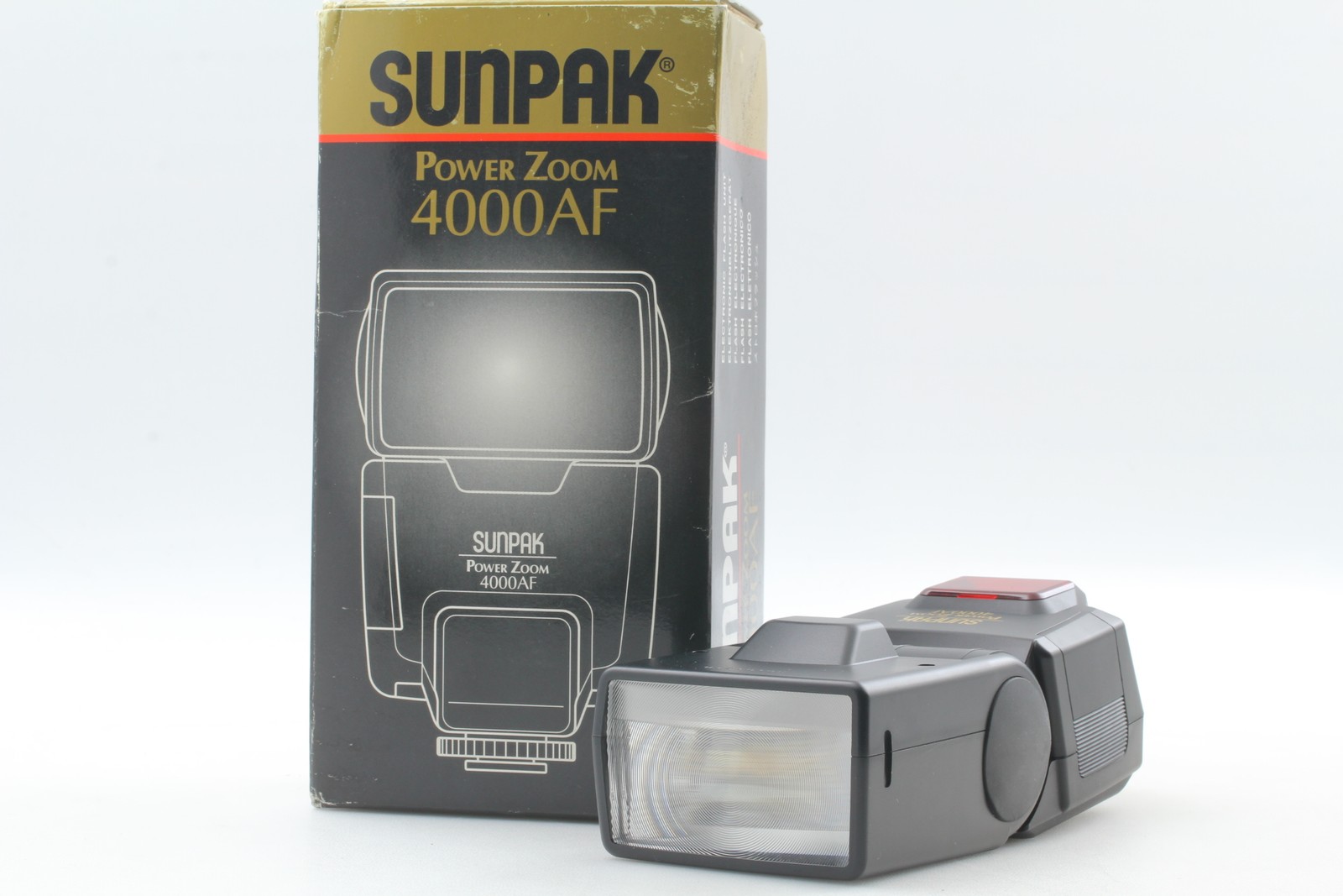 [Unused] Sunpak power Zoom 4000AFFLASH For Canon From JAPAN