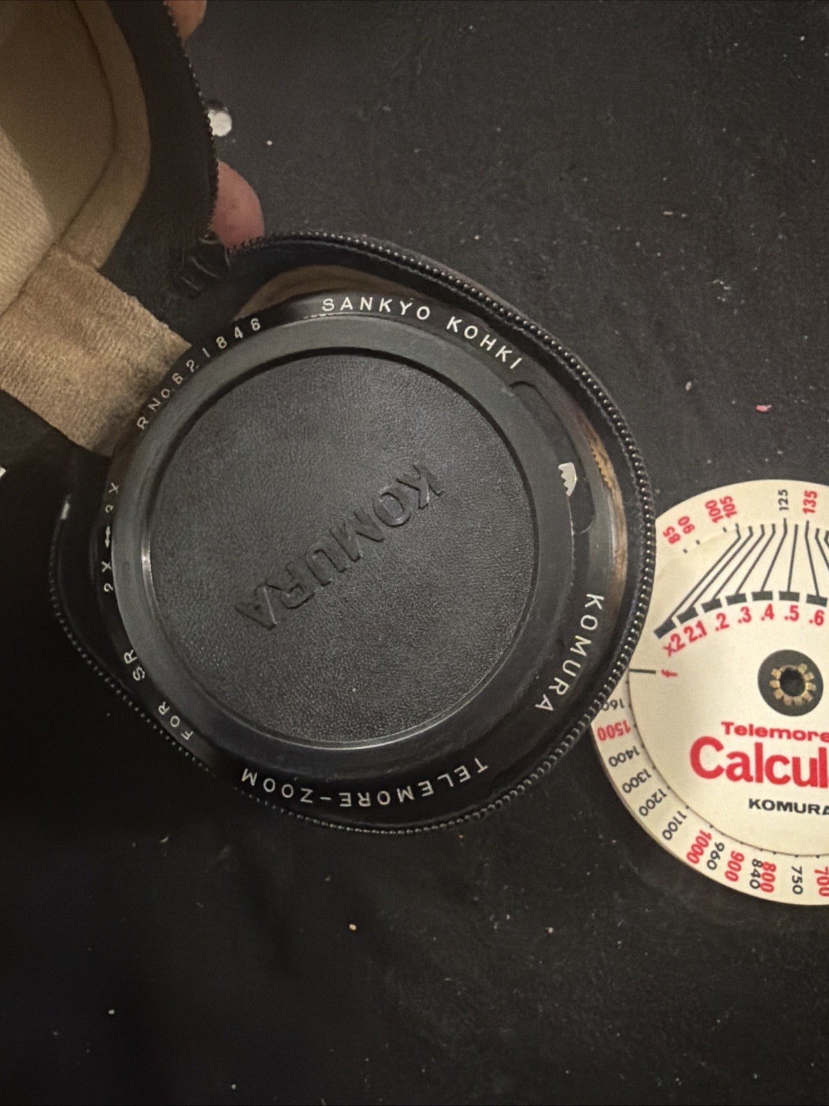 Komura Telemore-Zoom (2x-3x ) for Minolta SR Lens W/ Zoom Calculator New NOS
