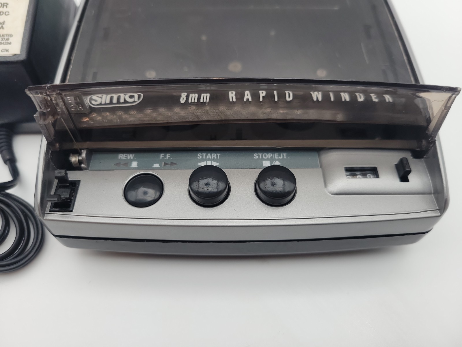 Sima 8mm Rapid Winder Film Rewind Machine Super 8 Movie Reel Tested