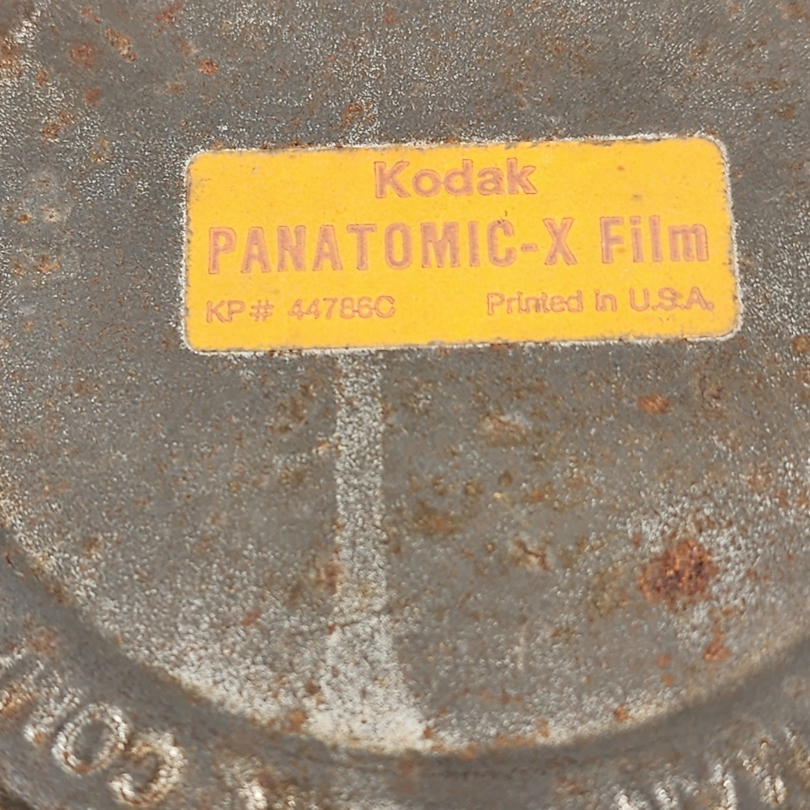 Eastman Kodak for Panatomic-X Film Reel Empty Storage 4″ Film Cannister Vintage