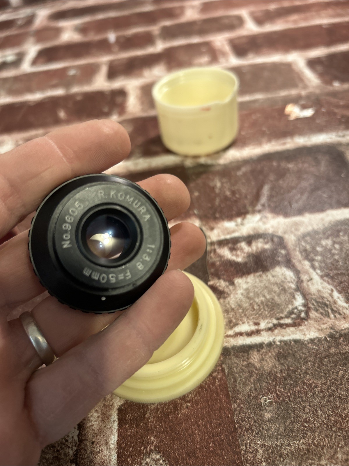 Vintage Scarce R-Komura 50mm f3.8 M39 Leica Screw Mount Lens