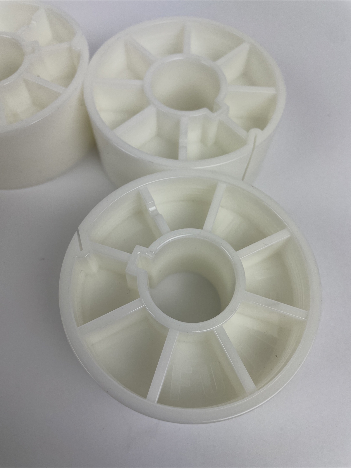 Lot of 10 Hollywood Universal Studios 35mm 3″ Diameter Film Core Take-Up Spool