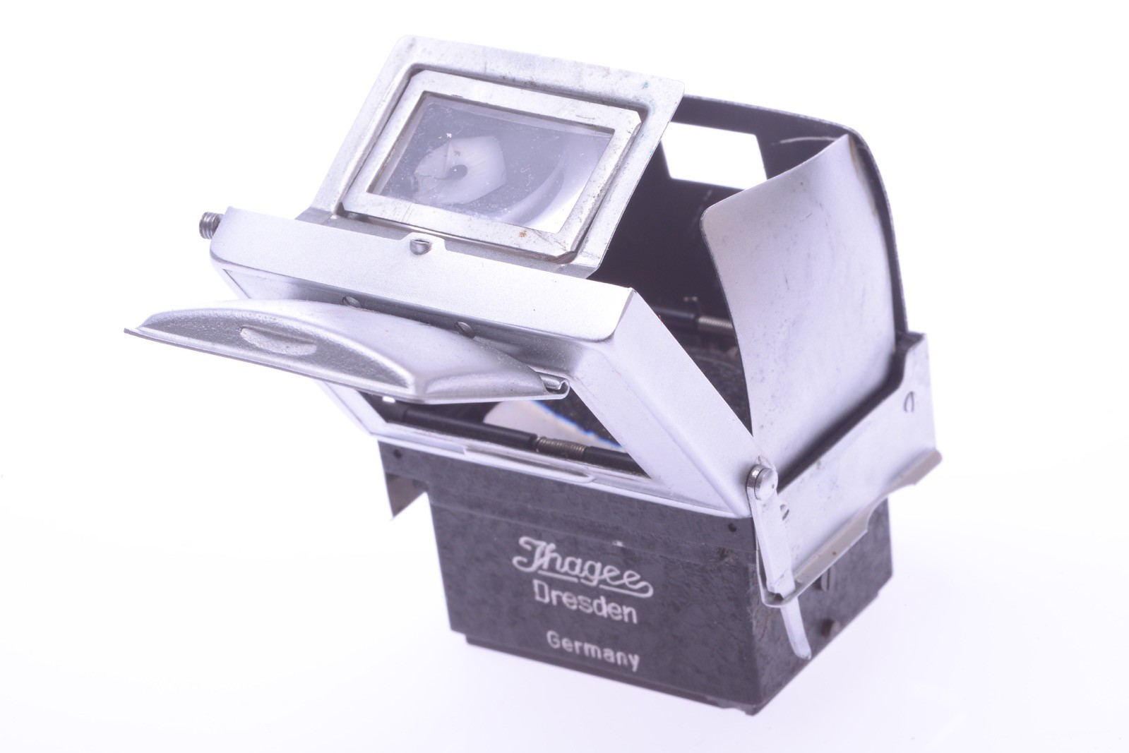 ✅ IHAGEE EXAKTA KINE WAIST LEVEL FINDER 35MM CAMERA W/ FOCUS SCREEN