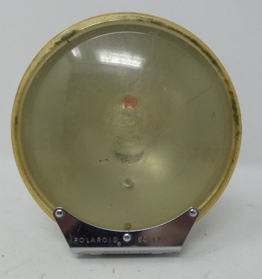 Vintage Polaroid Flashes 258 and 281, 4 Lenses and 6 M3 Flash Bulbs