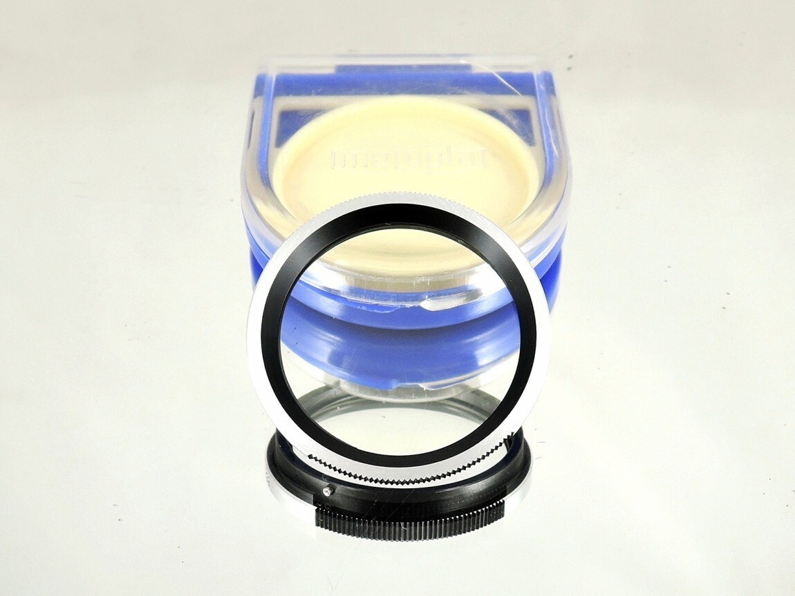 Flexaret UV B36 Filter Meopta Accessories Bayonet RARE + right blue plastic box.