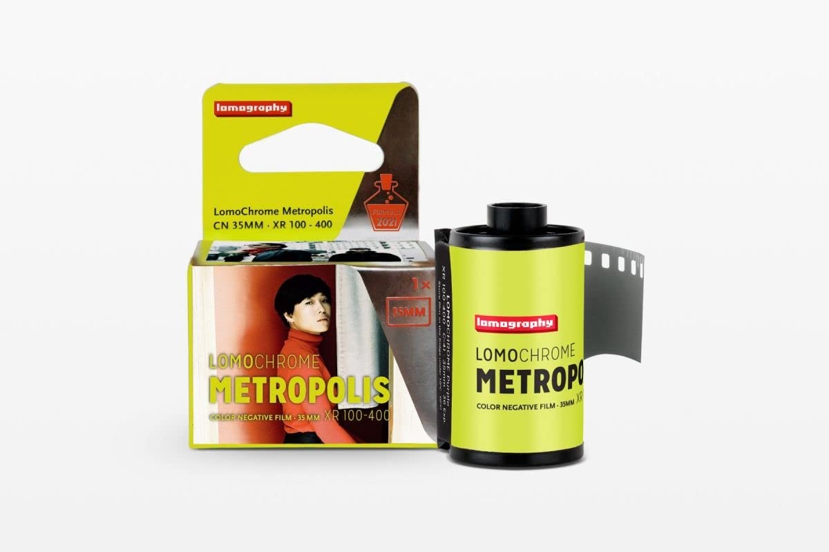Lomochrome Metropolis ISO 100400 35mm Color Negative Film 36 Exposures Roll
