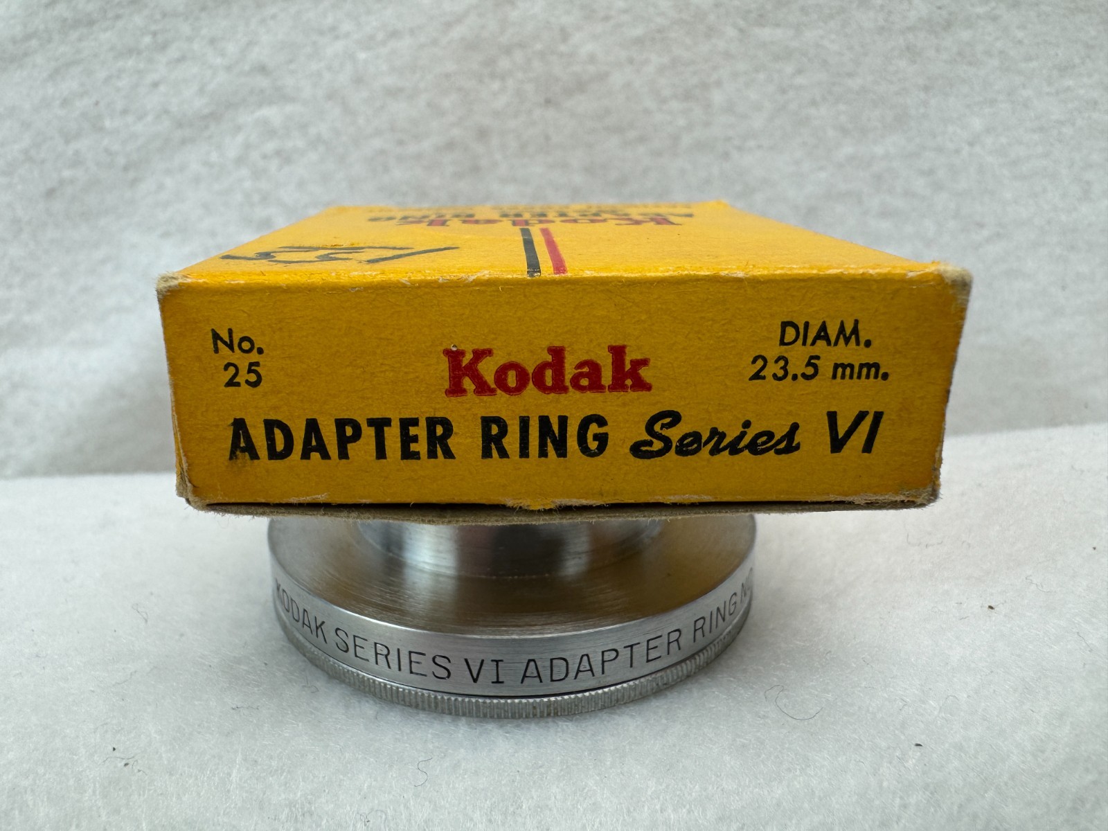 Kodak Series VI Adapter Ring 23.5 MM Camera Lens #25 Vintage Original Box