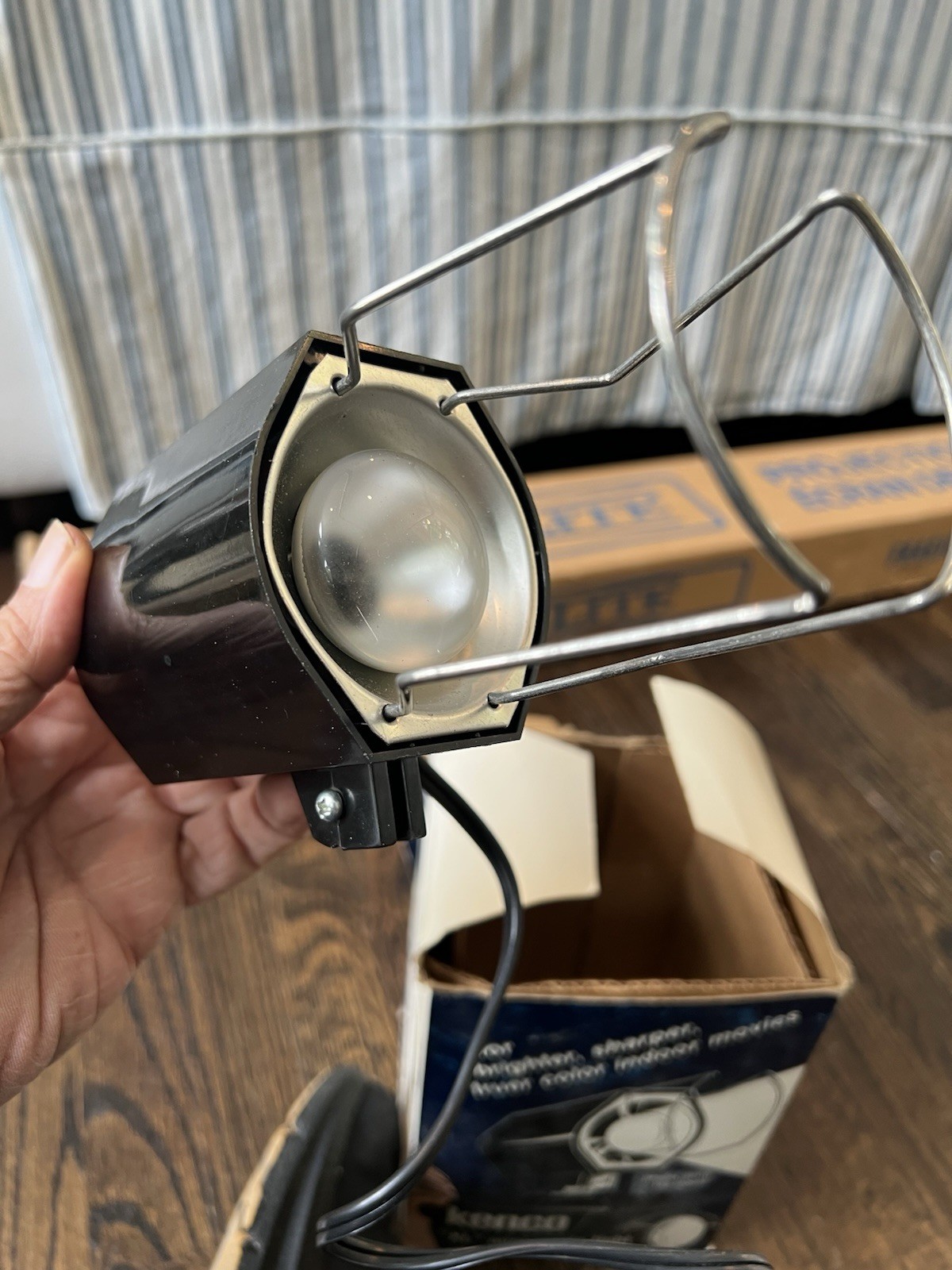 Kenco XL Mini Movie Light Model 3000 W/ Box and Manual No Hand Grip