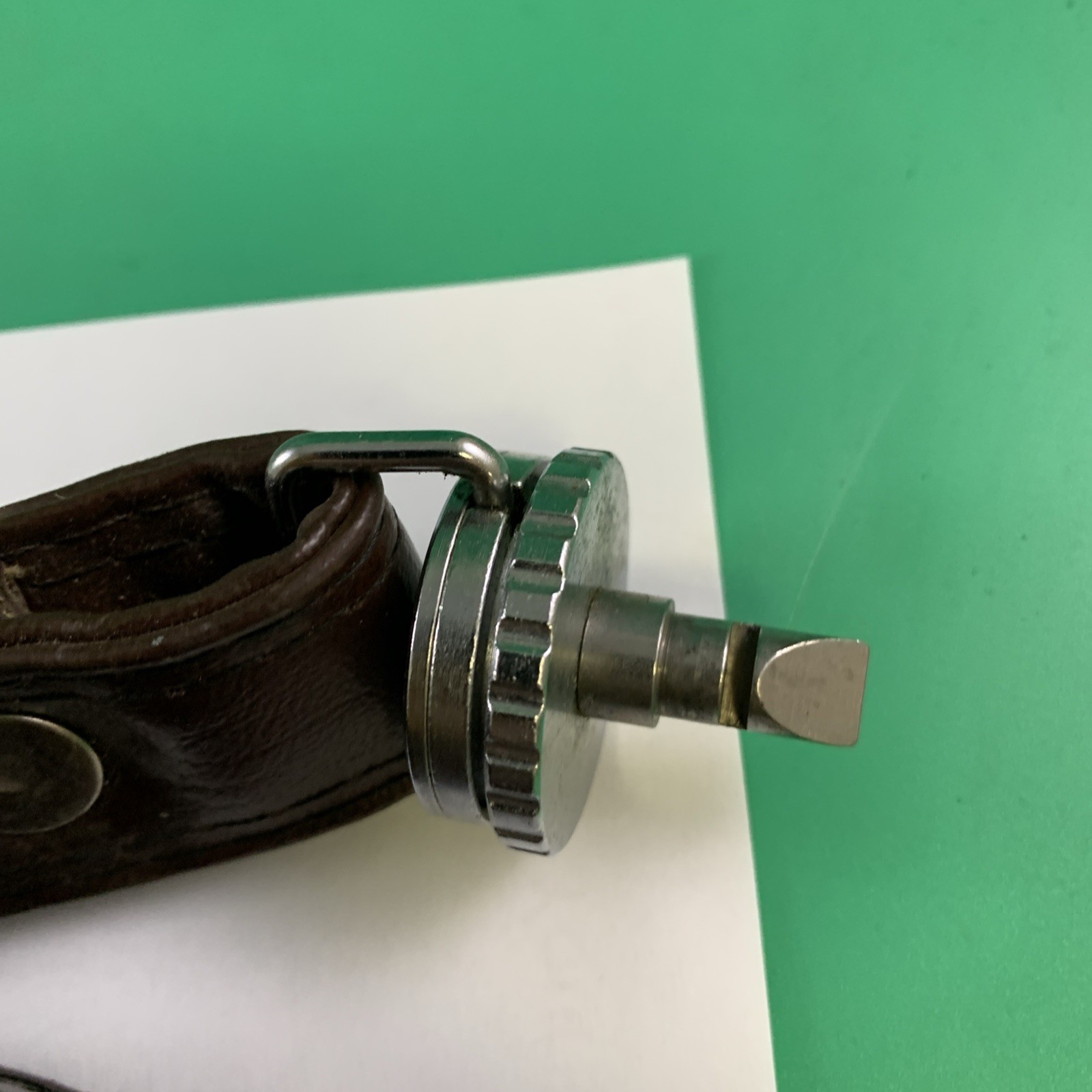 Vintage Leather Camera Neck Strap