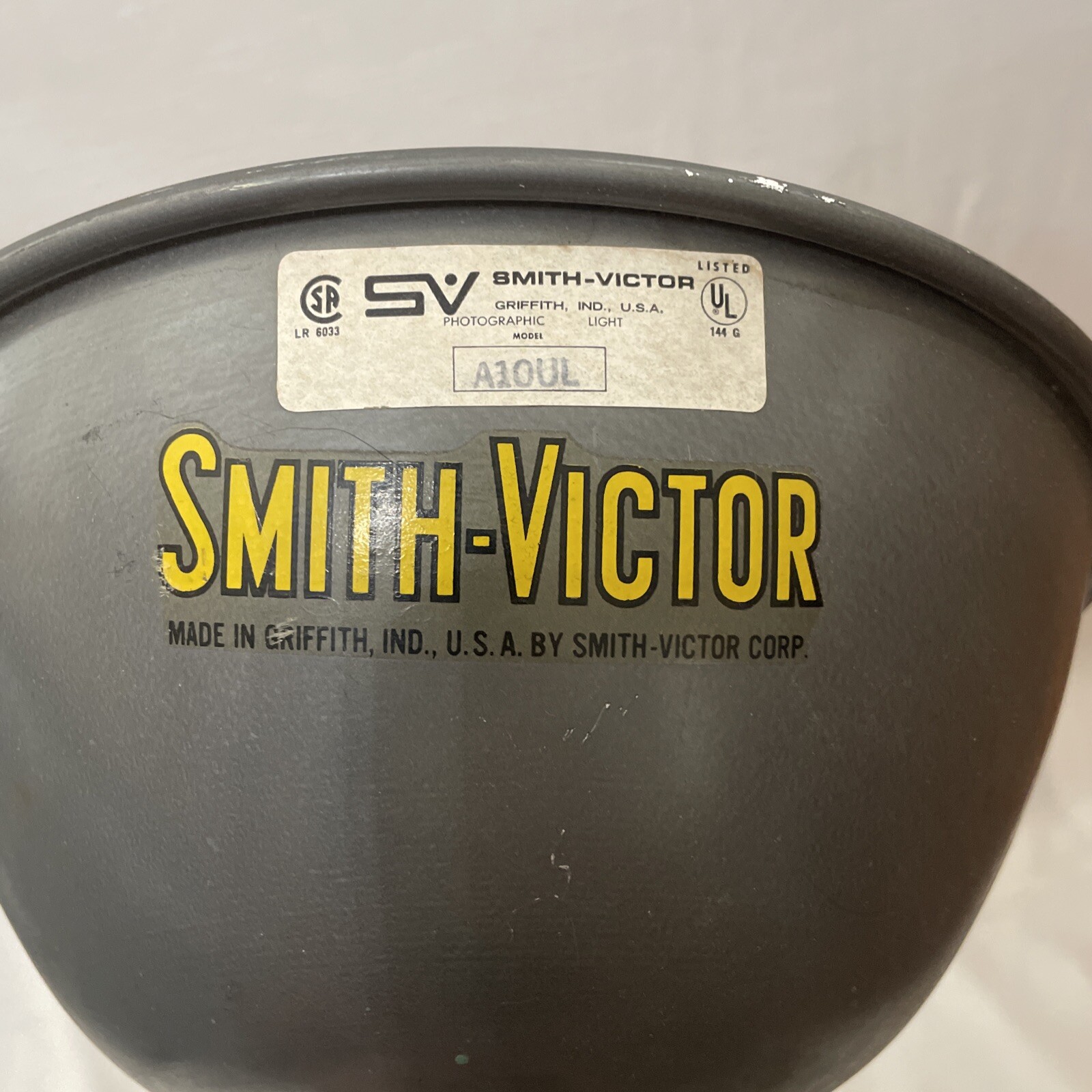 Vintage Smith-Victor Photo Light – Works Great! –