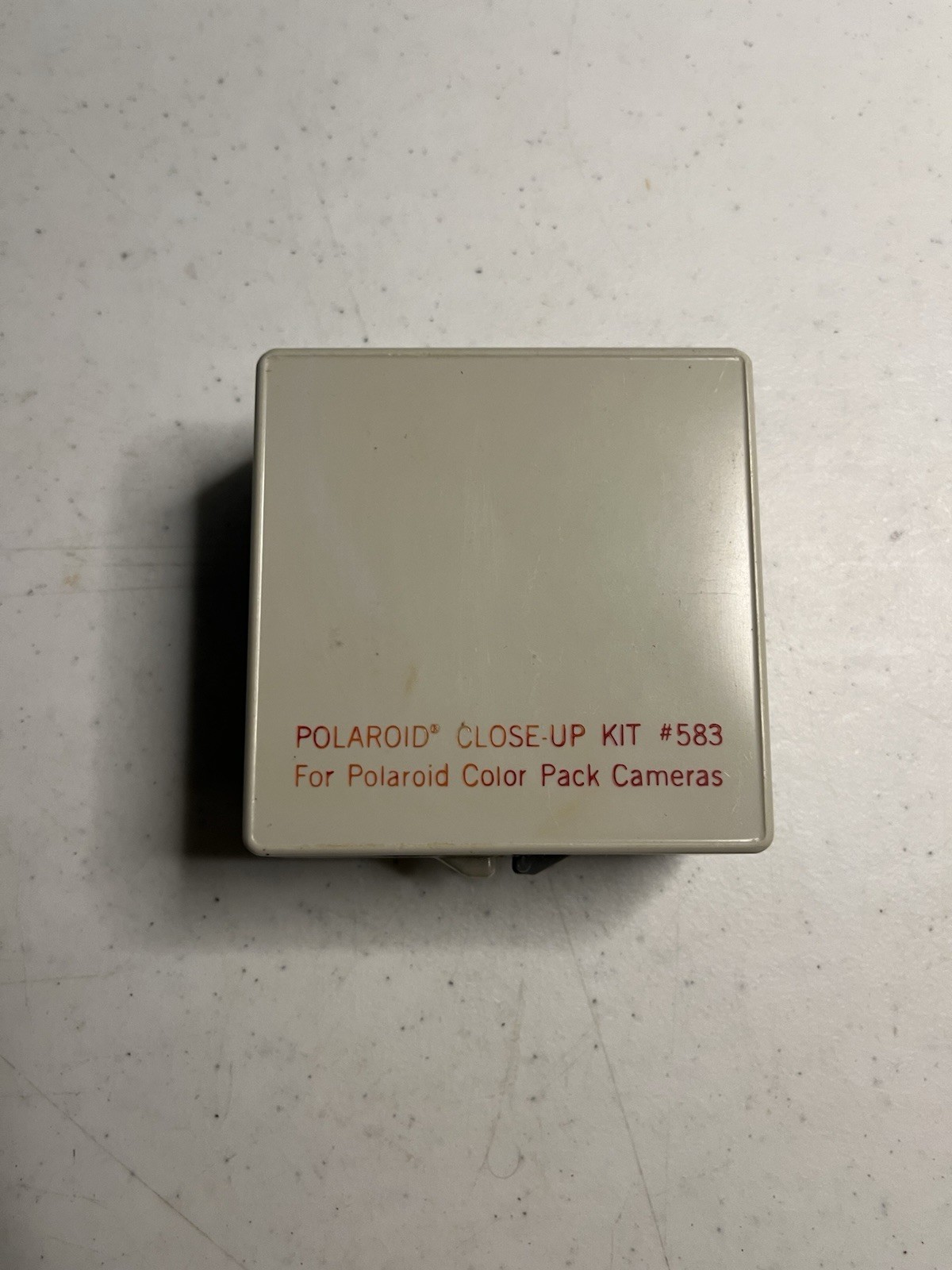 Vintage Polaroid Close-Up Kit #583 Attachment Set for Color Pack Cameras w/ Case