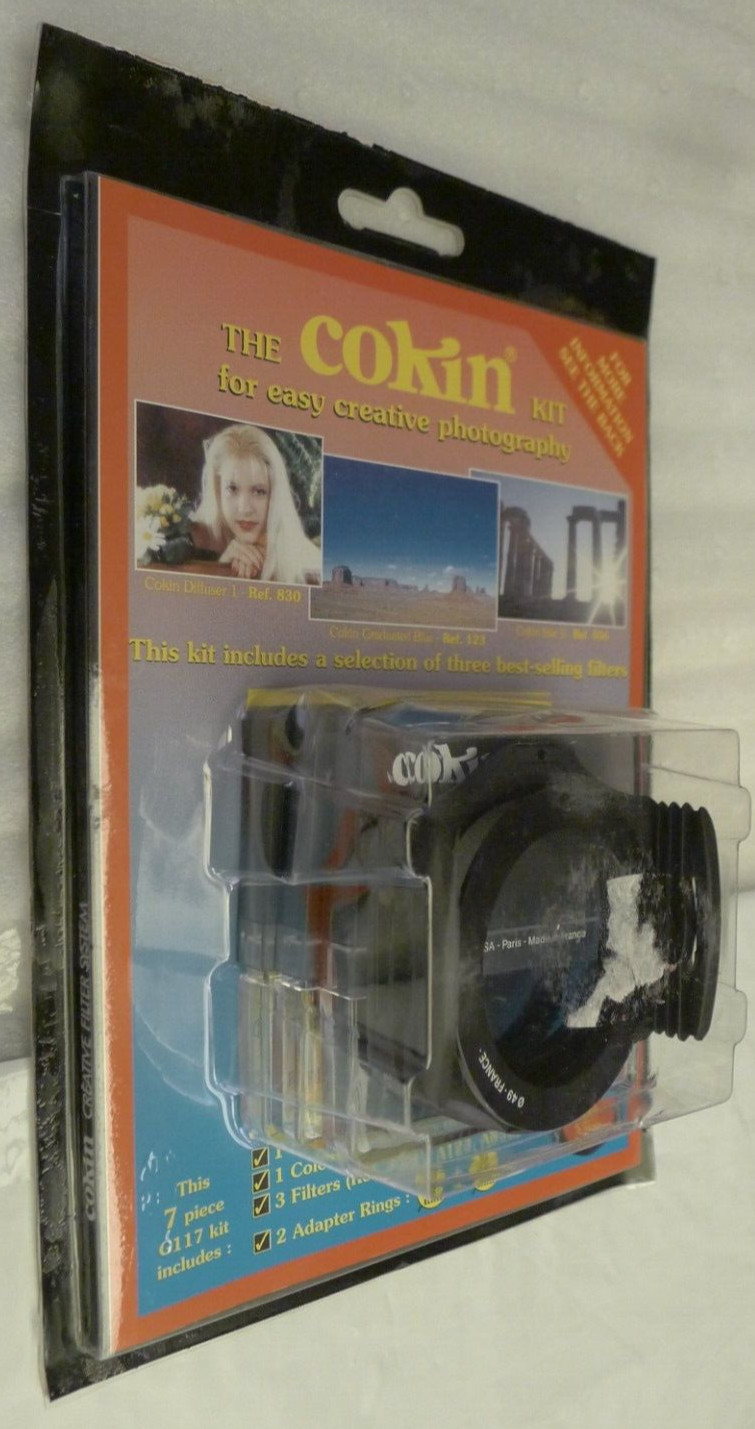 Cokin G117A Creative Filter Kit 49mm & 52mm A056 A123 A830 -NEW / SEALED